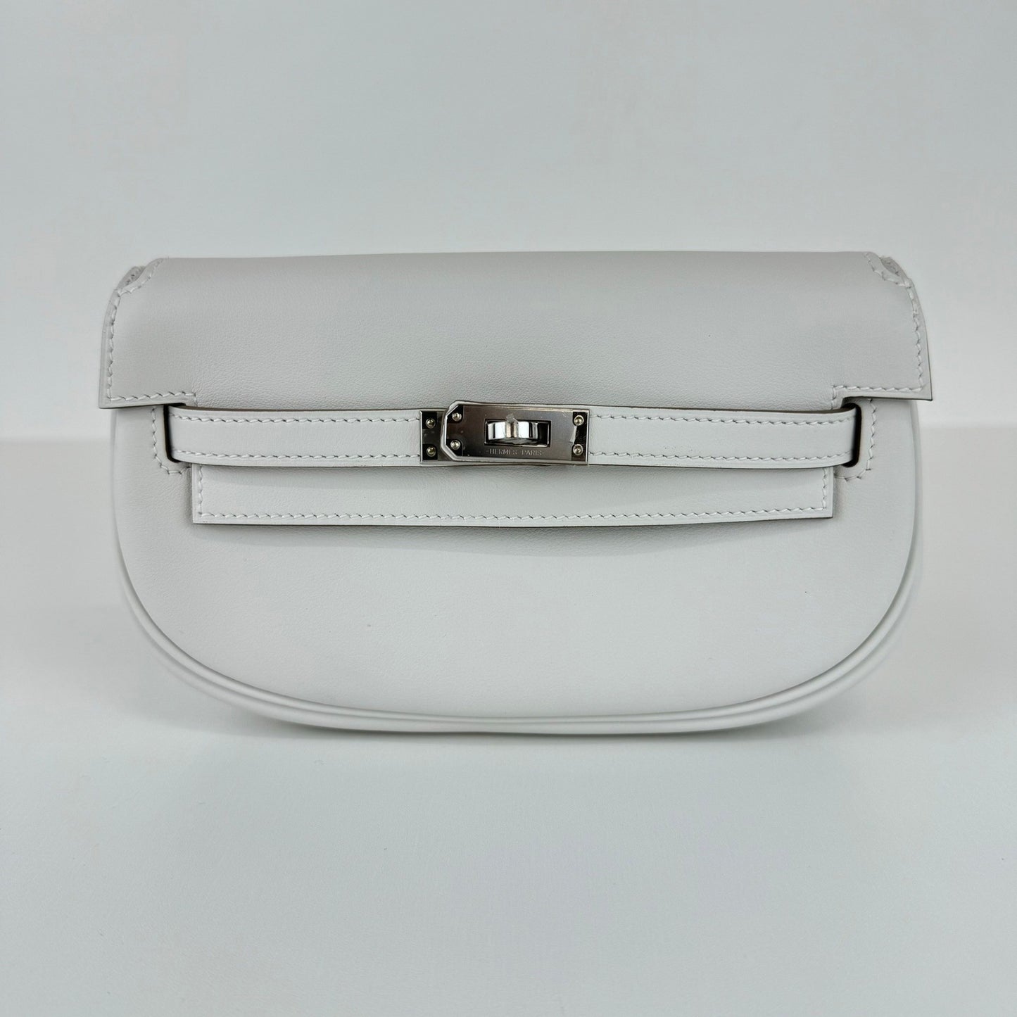 Kelly moove ケリームーブ Gris pale グリパール PHW シルバー金具 Swift スイフト Stamp-W W刻印