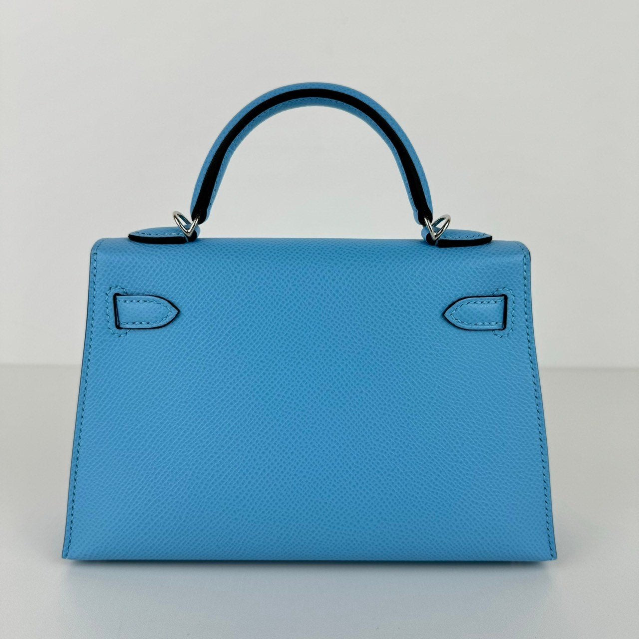 Mini kelly ミニケリー Celeste セレステ Epsom エプソン PHW シルバー金具 Stamp-B B刻印