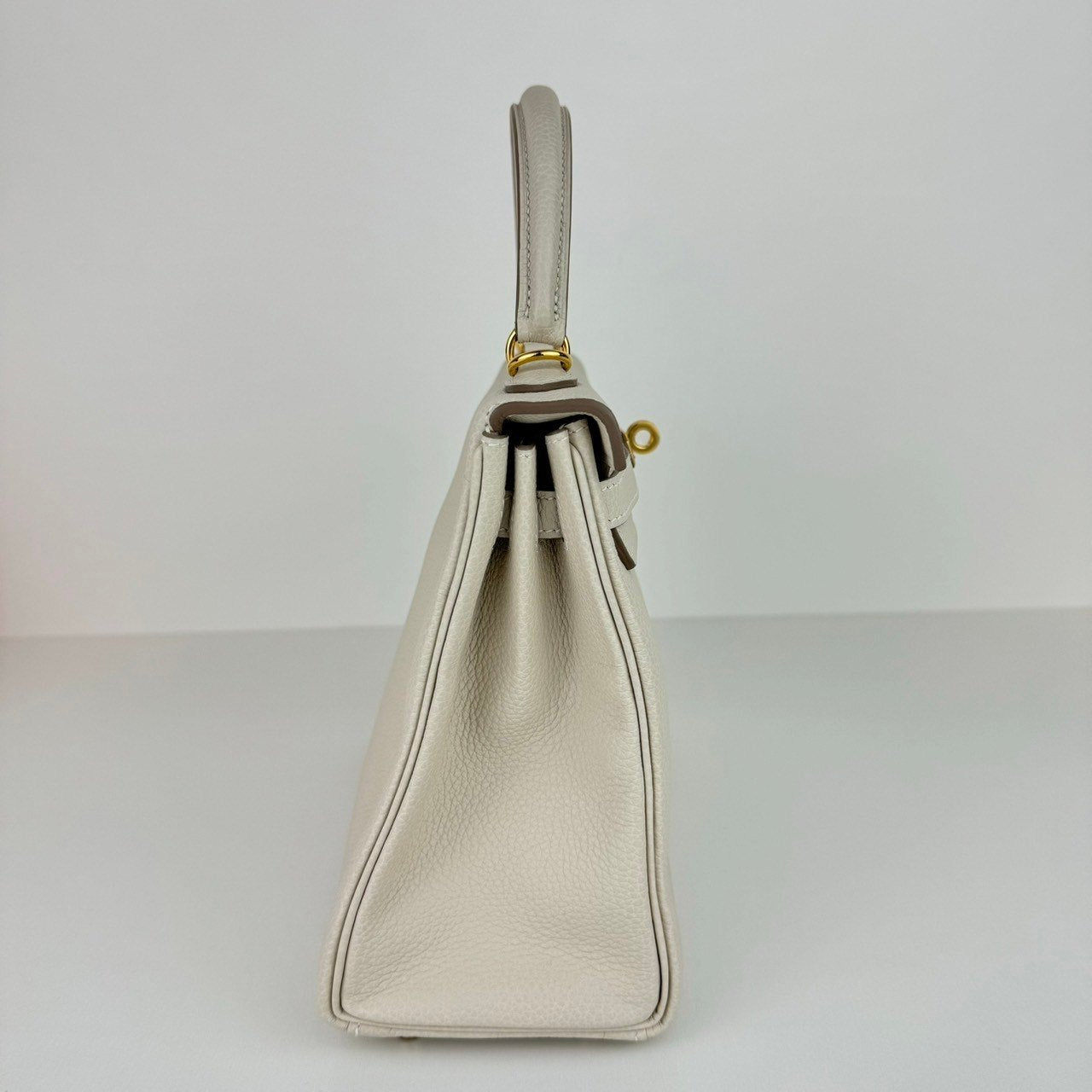 Kelly25 ケリー25 Craie クレ Togo トゴ GHW ゴールド金具 Stamp-W W刻印