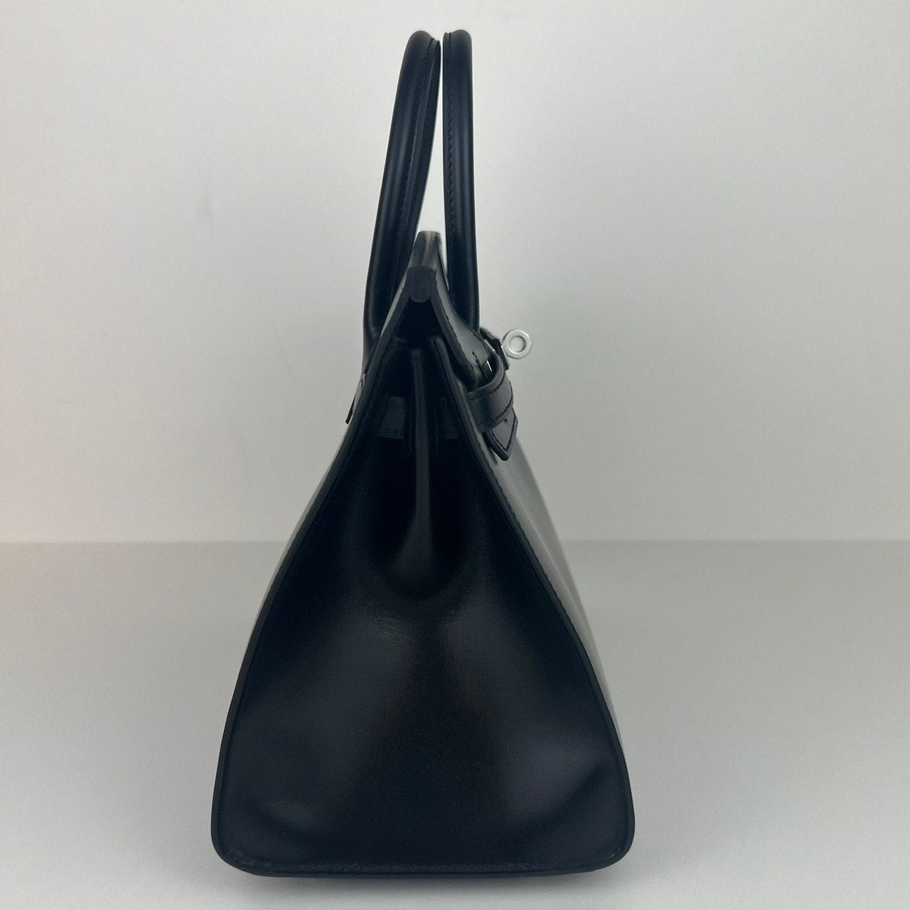Birkin25 バーキン25 Black ブラック PHW シルバー金具 Box ボックス Stamp-W W刻印