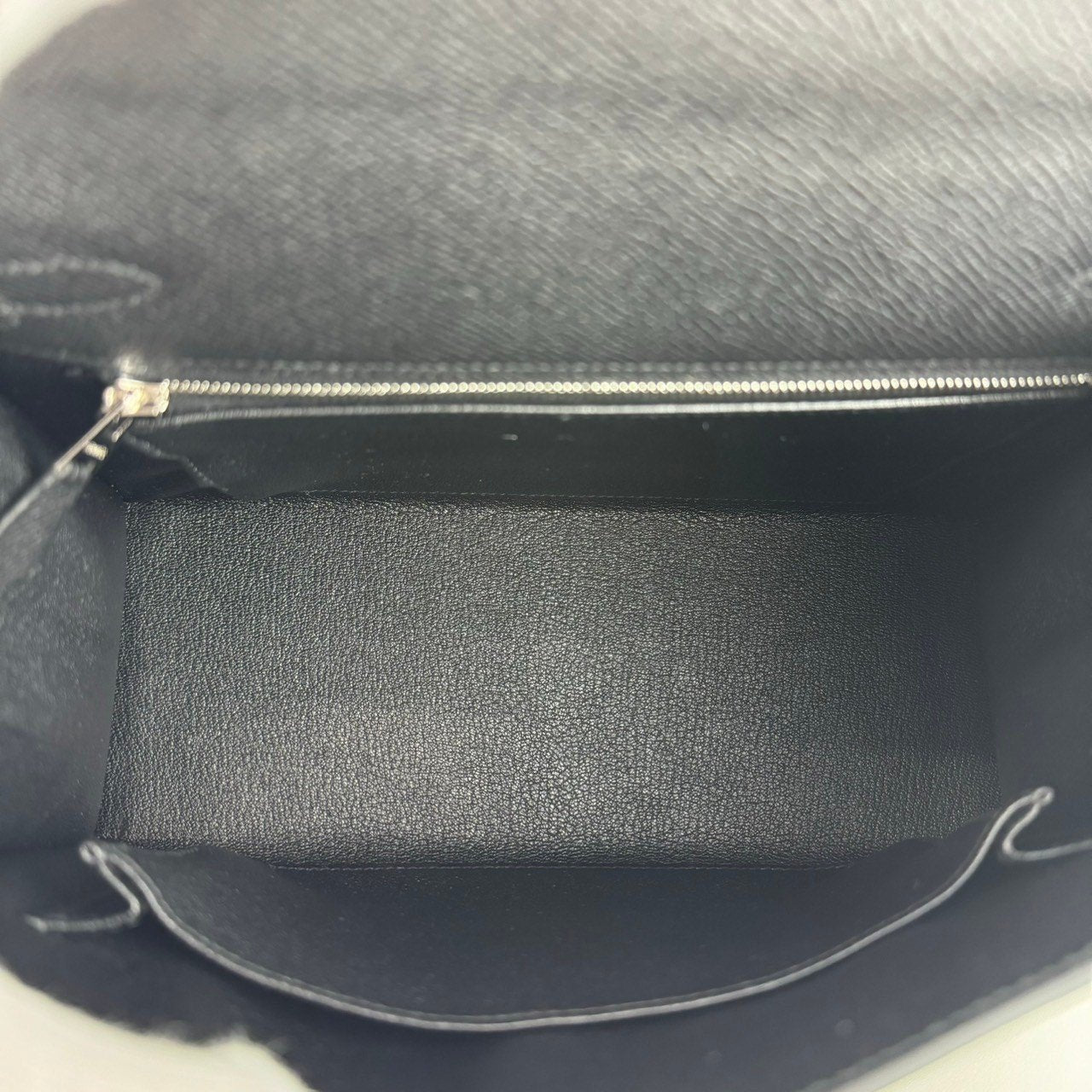 Kelly25 ケリー25 Black ブラック Epsom エプソン PHW シルバー金具 Stamp-W W刻印
