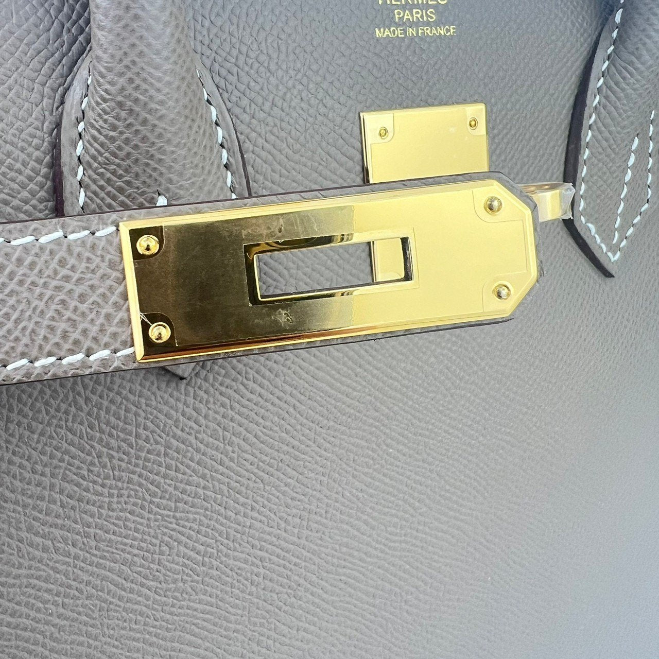 Birkin30 バーキン30 Etoupe エトープ Epsom エプソン GHW ゴールド金具 B刻