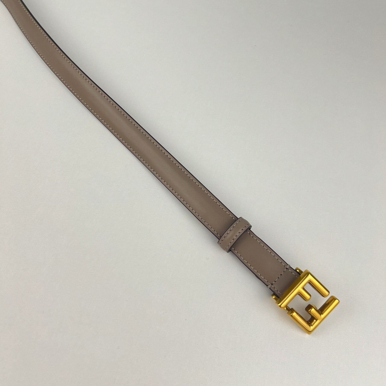 FFベルト Beige ベージュ GHW ゴールド金具 カーフレザー100% サイズ70