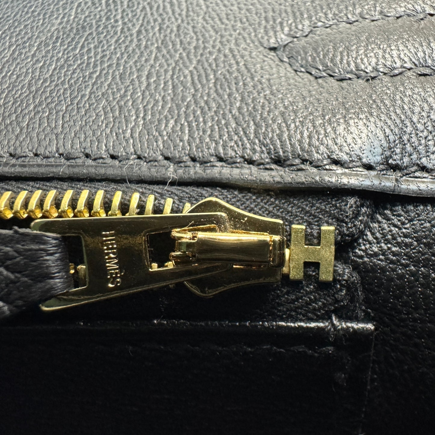 Birkin25 バーキン25 Black ブラック Togo トゴ GHW ゴールド金具 Stamp-K K刻印