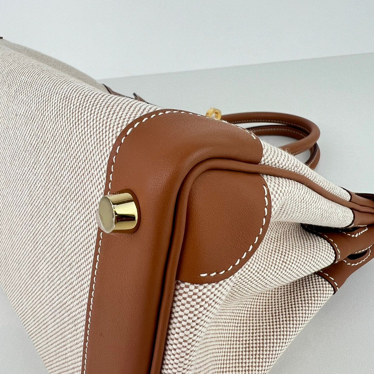 Birkin25 バーキン25 Gold ゴールド Toile H/Swift トワルアッシュ/スイフト GHW ゴールド金具 Stamp-W W刻印