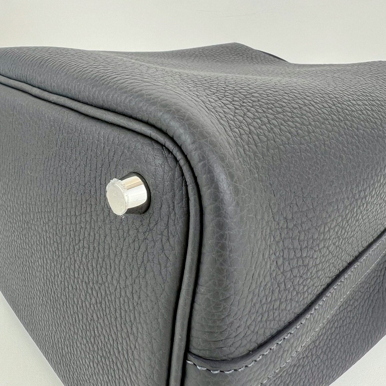 Picotin Lock PM ピコタンロック18 Etain エタン PHW シルバー金具 Taurillon clemence トリヨンクレマンス Stamp-W W刻印