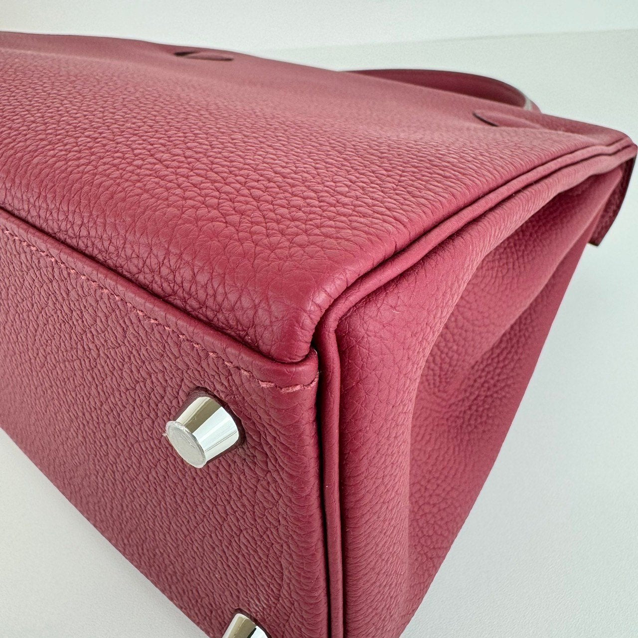 Kelly25 ケリー28 Ruby ルビー PHW シルバー金具 Stamp-B B刻印 Togo トゴ