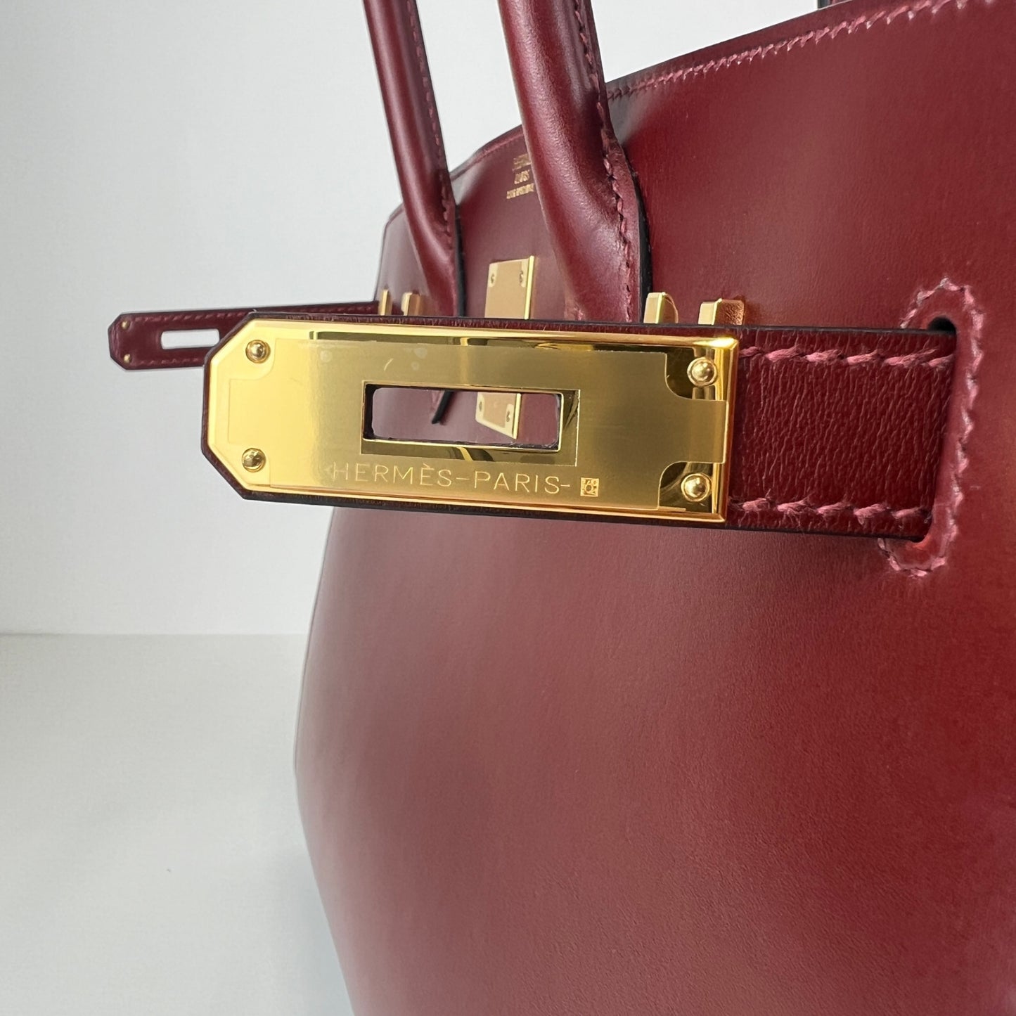 Birkin30 sellier バーキン30セリエ Stamp-K K刻印 Box calf ボックスカーフ Rouge H ルージュアッシュ GHW ゴールド金具