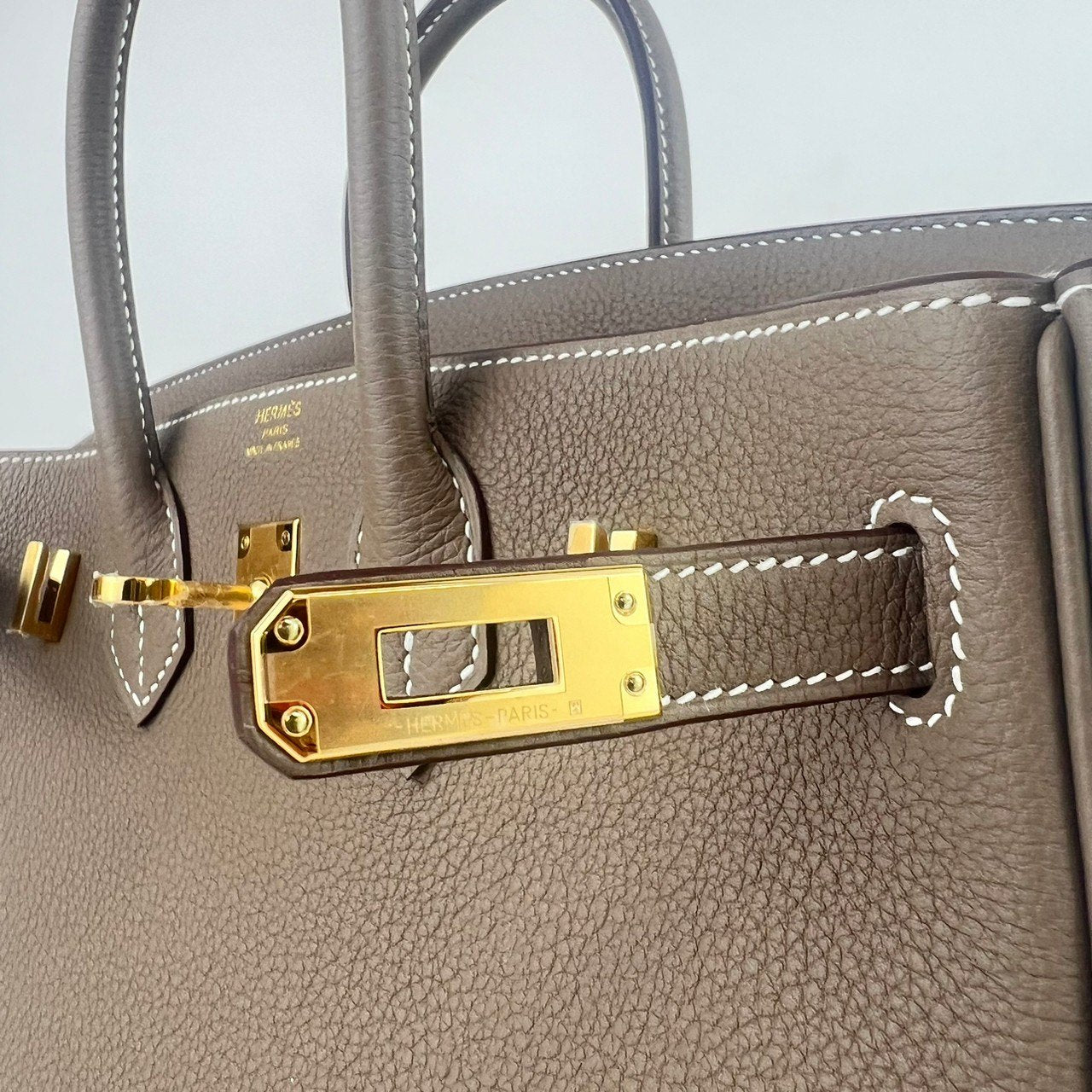 Birkin25 バーキン25 Etoupe エトープ Togo トゴ GHW ゴールド金具 Stamp-W W刻印