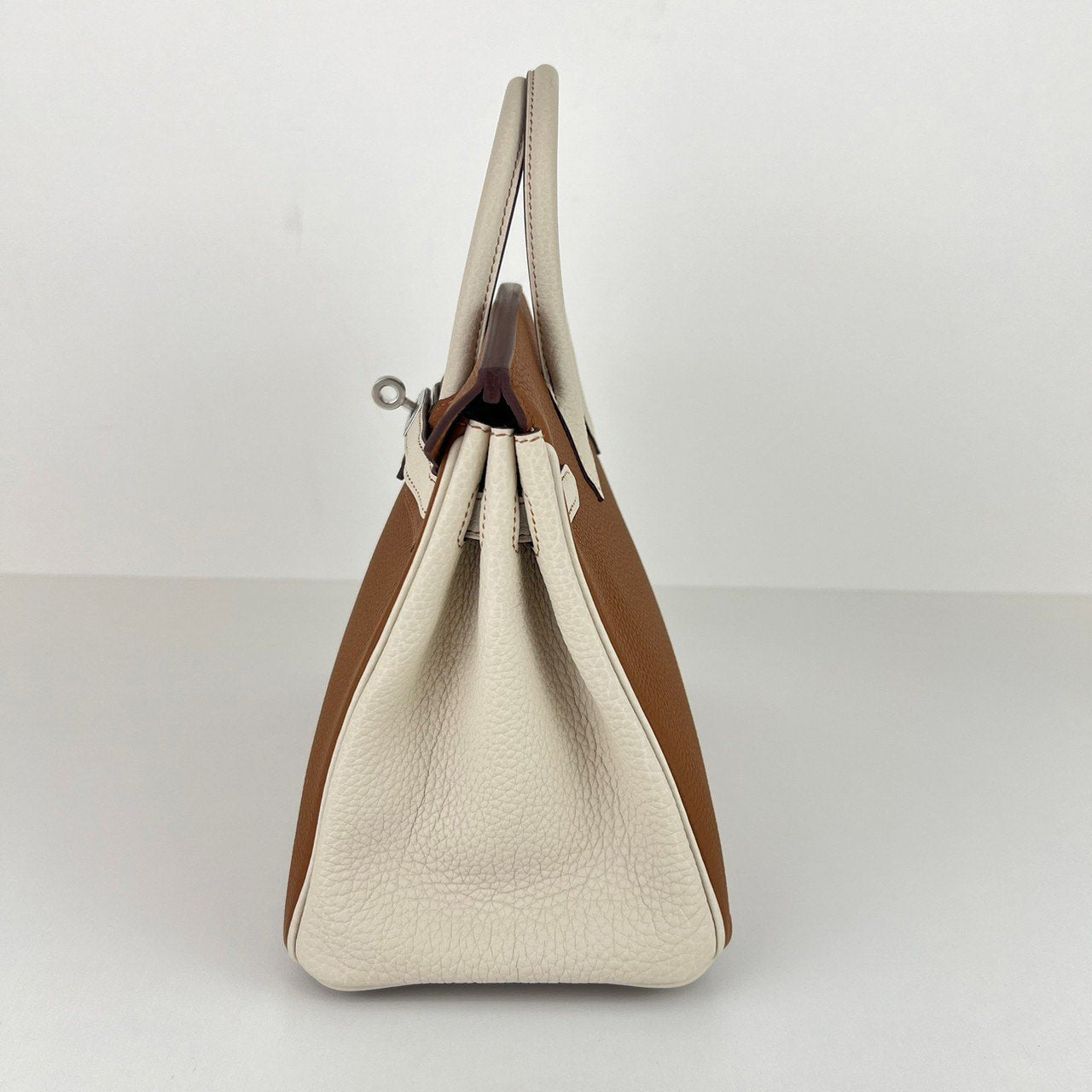 Birkin25 personal order バーキン25パーソナルオーダー Gold/Nata ゴールド/ナタ PHW シルバー金具 Togo トゴ Stamp-B B刻印