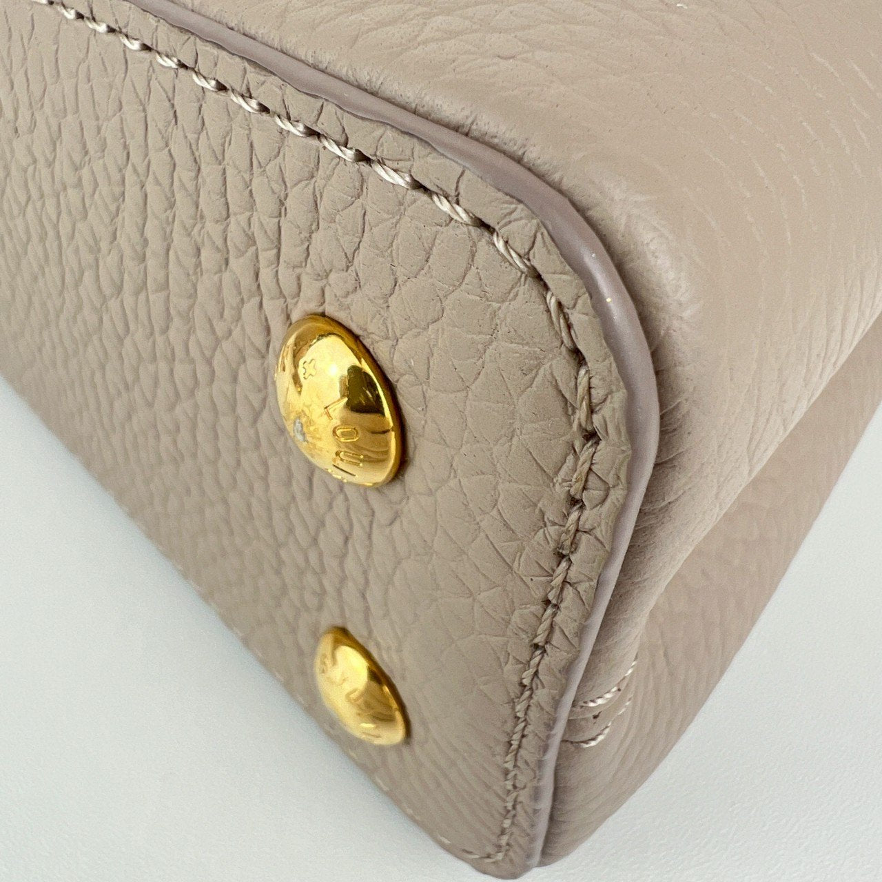 Capucines mini カプシーヌ ミニ galet ガレ Tauillon Leather トリヨンレザー Python パイソン N81258