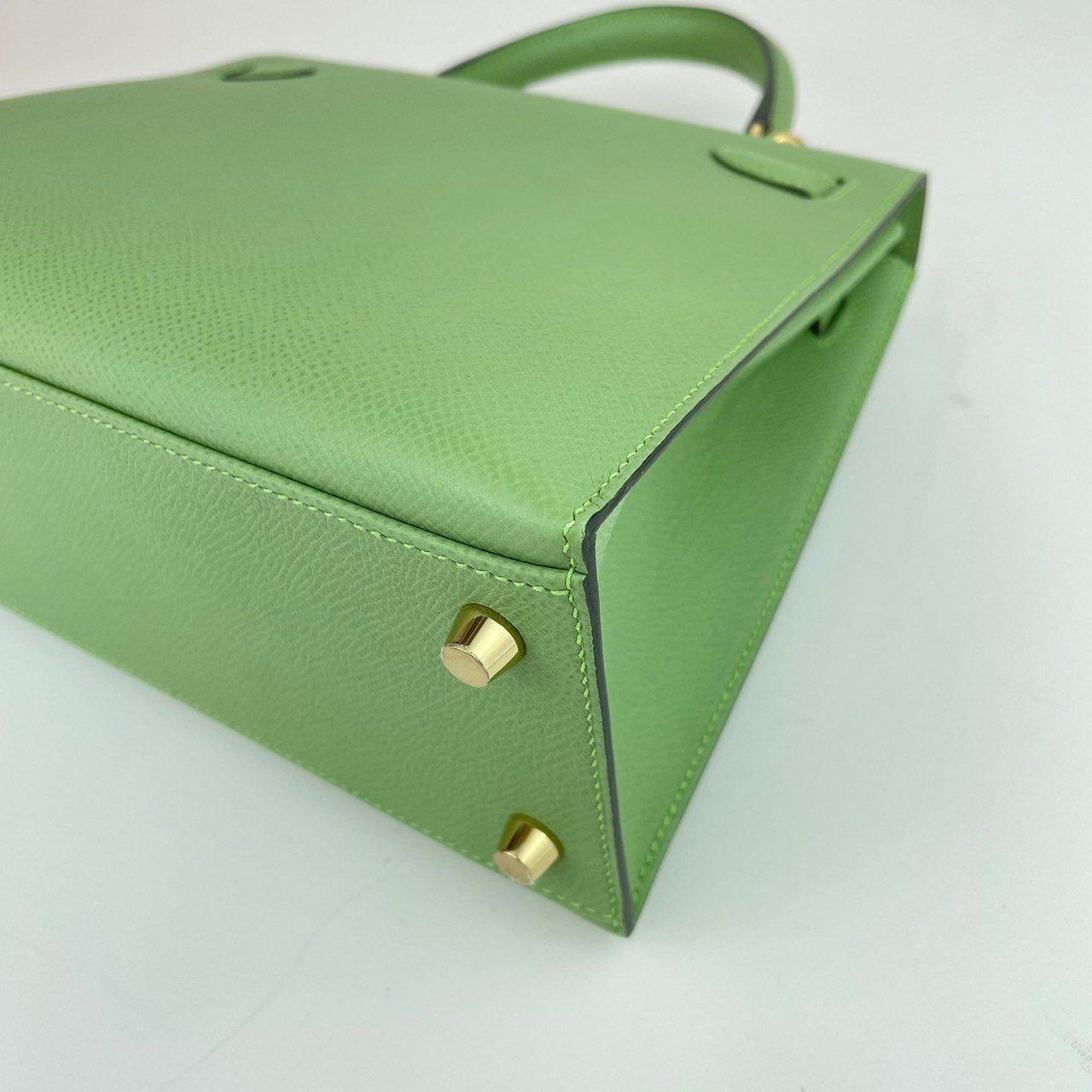 Kelly25 ケリー25 Vert criquet ヴェールクリケット Epsom エプソン GHW ゴールド金具 U刻