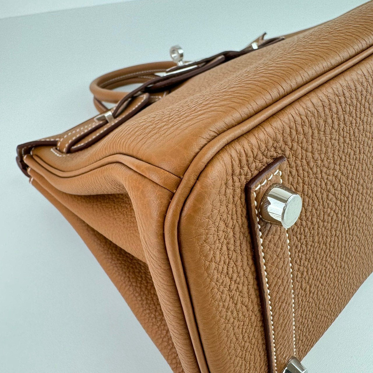 Birkin25 バーキン25 Gold ゴールド Togo トゴ PHW シルバー金具 Stamp-W W刻印