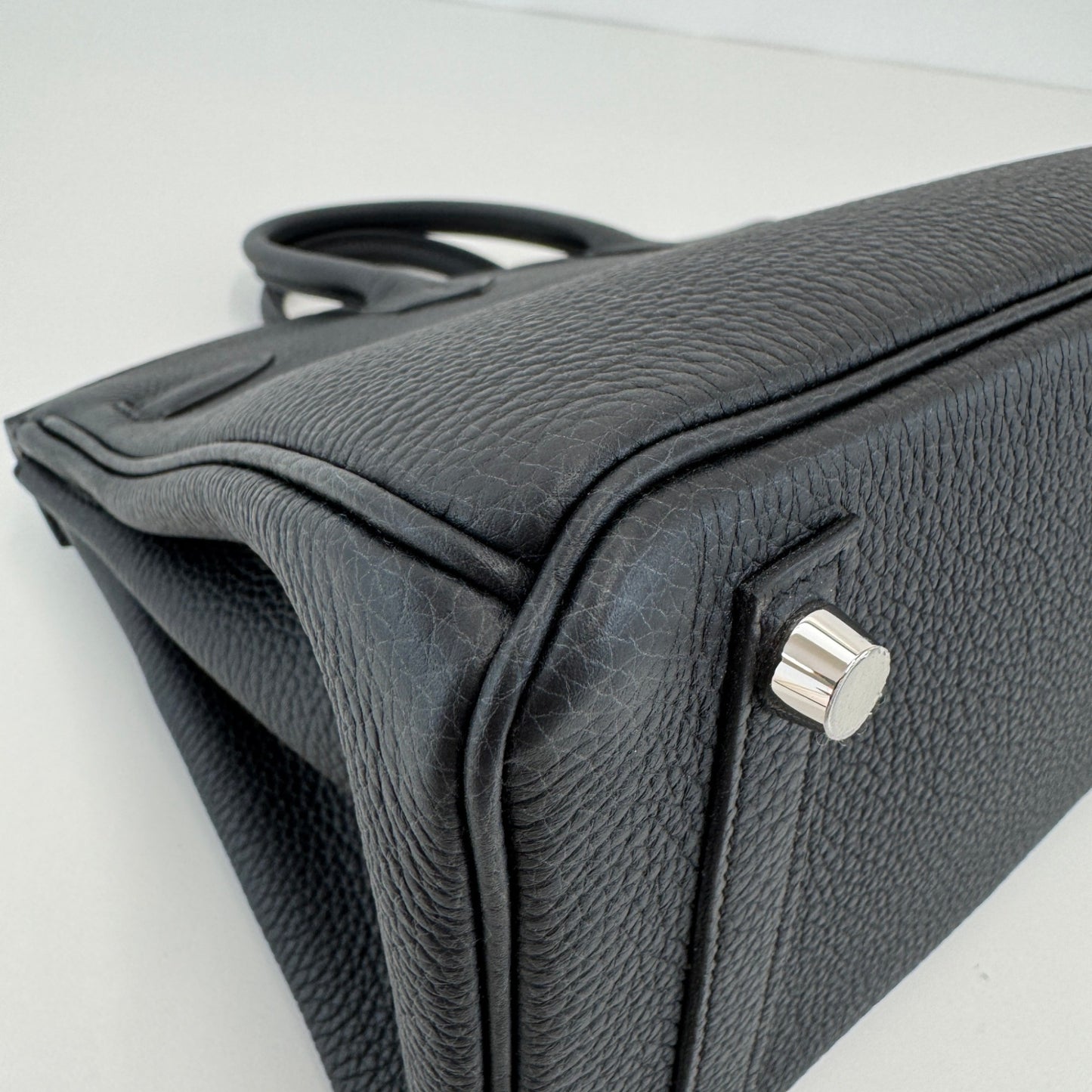 Birkin25 バーキン25 Black ブラック PHW シルバー金具 Stamp-K K刻印 Togo トゴ