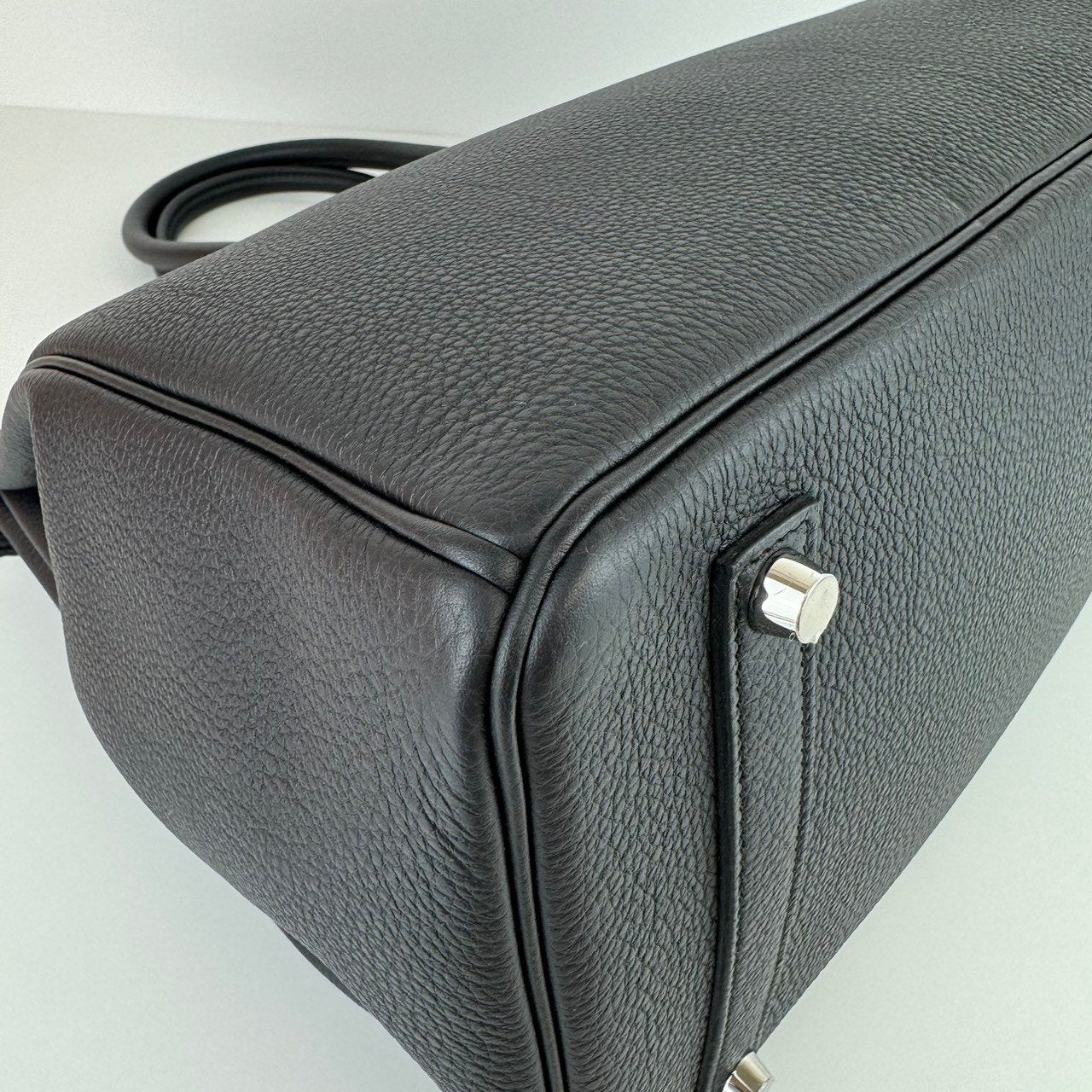 Birkin35 バーキン35 Black ブラック Togo トゴ PHW シルバー金具 Stamp-W W刻印