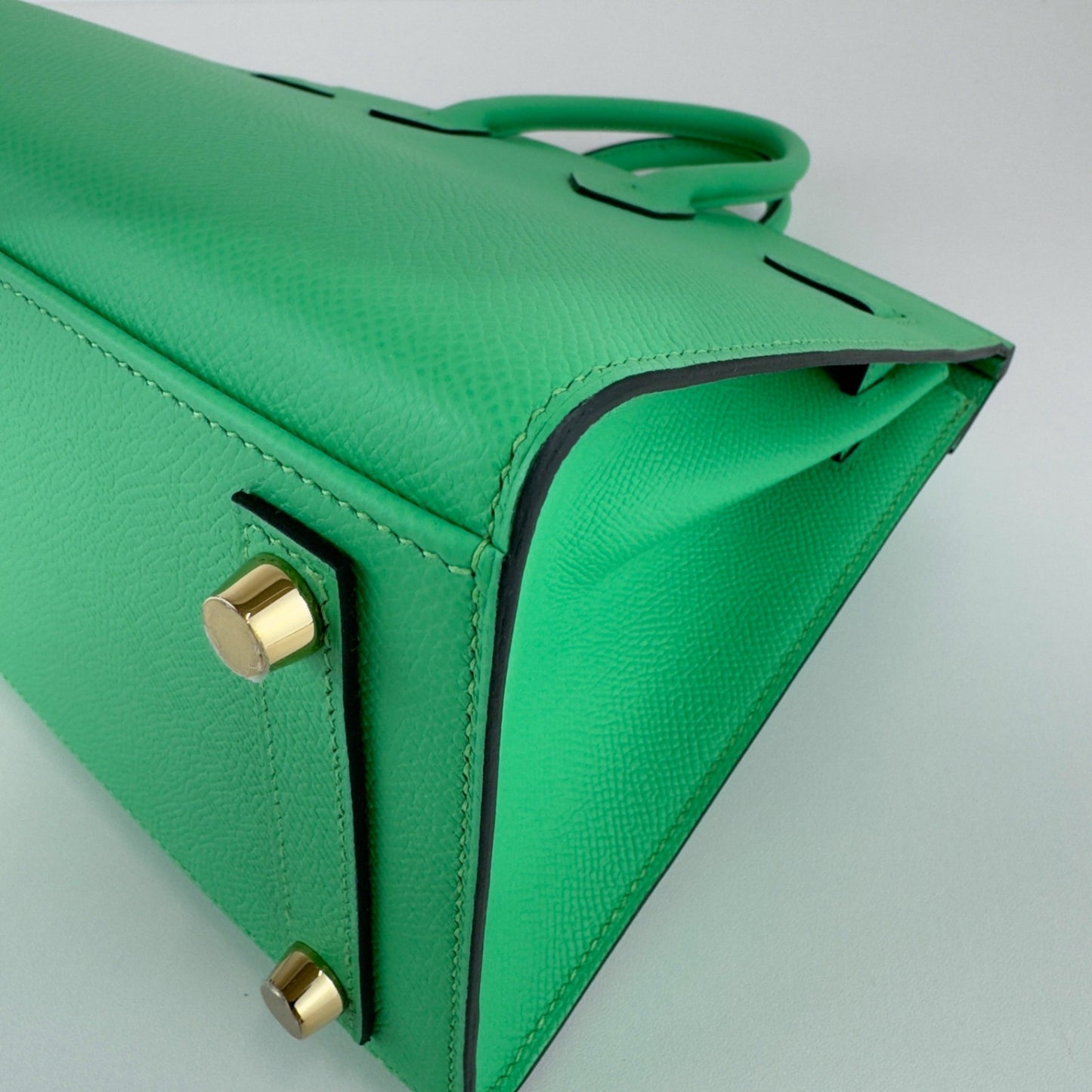 Birkin25 sellier バーキン25 セリエ Vert comic ヴェールコミック GHW ゴールド金具 W刻 Epsom エプソン