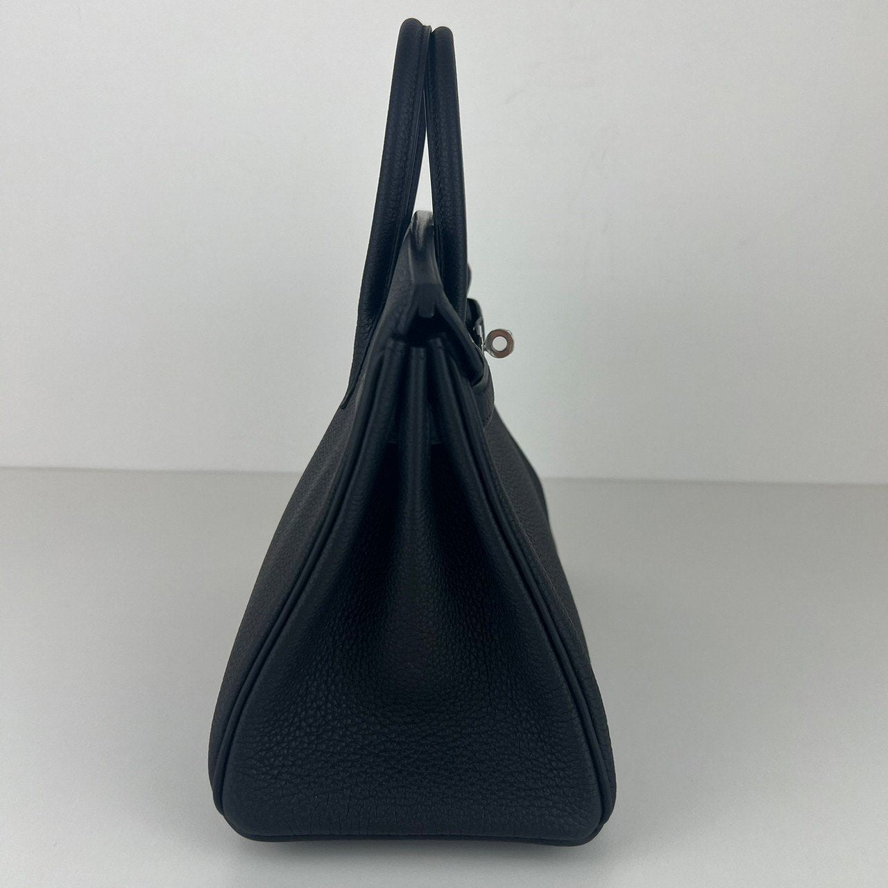 Birkin25 バーキン25 Black ブラック PHW シルバー金具 W刻印 Togo トゴ