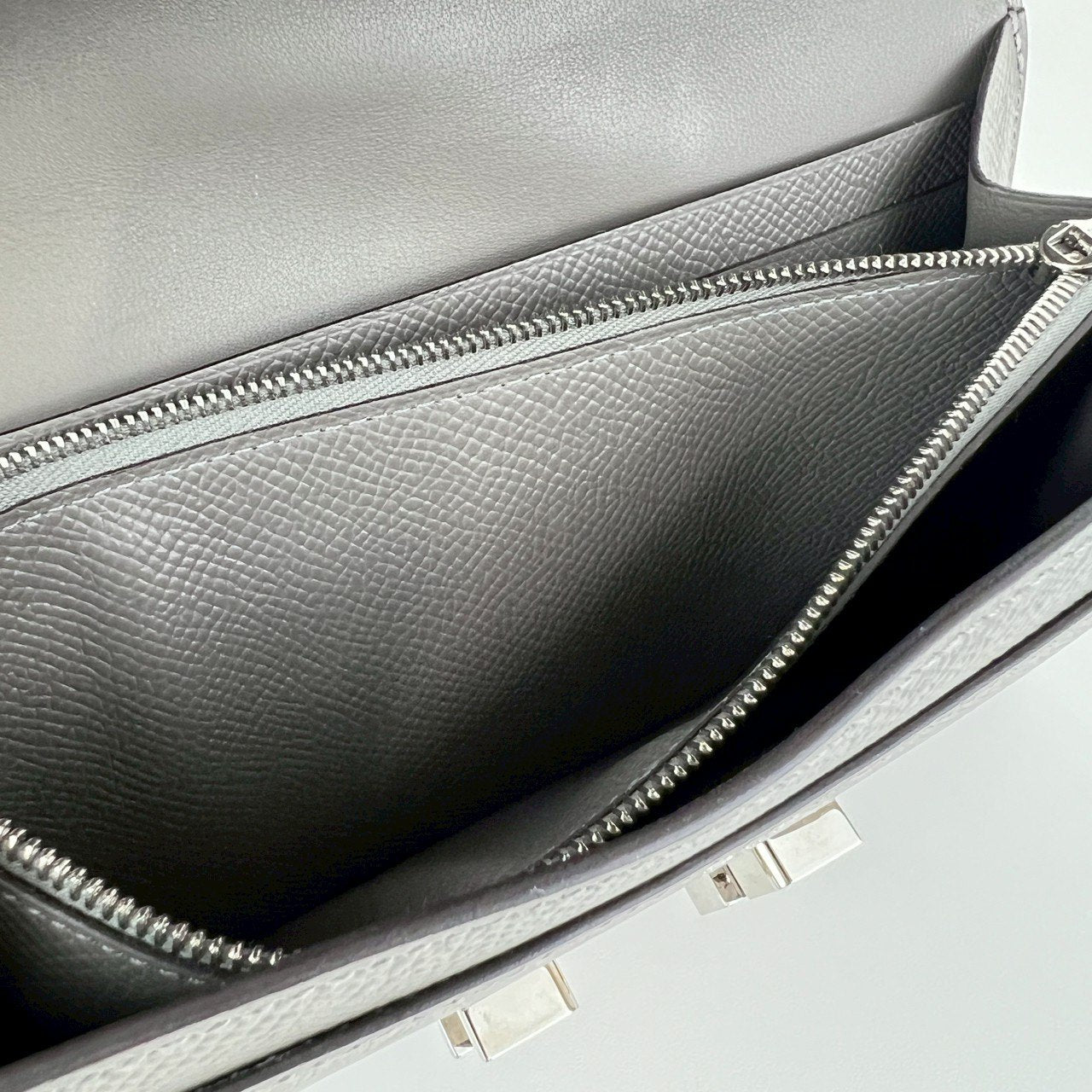 Constance to go コンスタンストゥーゴー Gris meyer グリメイヤー Epsom エプソン PHW/crocodile シルバー金具/リザード Stamp-U U刻印