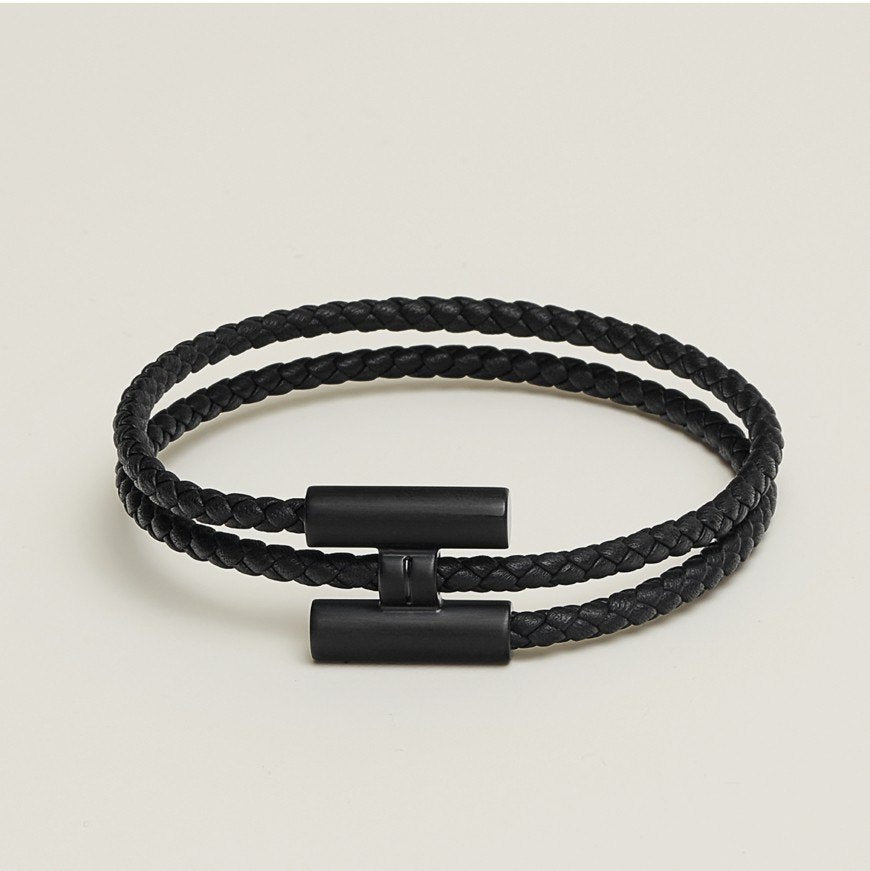 Behapi Double Tour bracelet ブレスレット ビーアピ ブラック T3