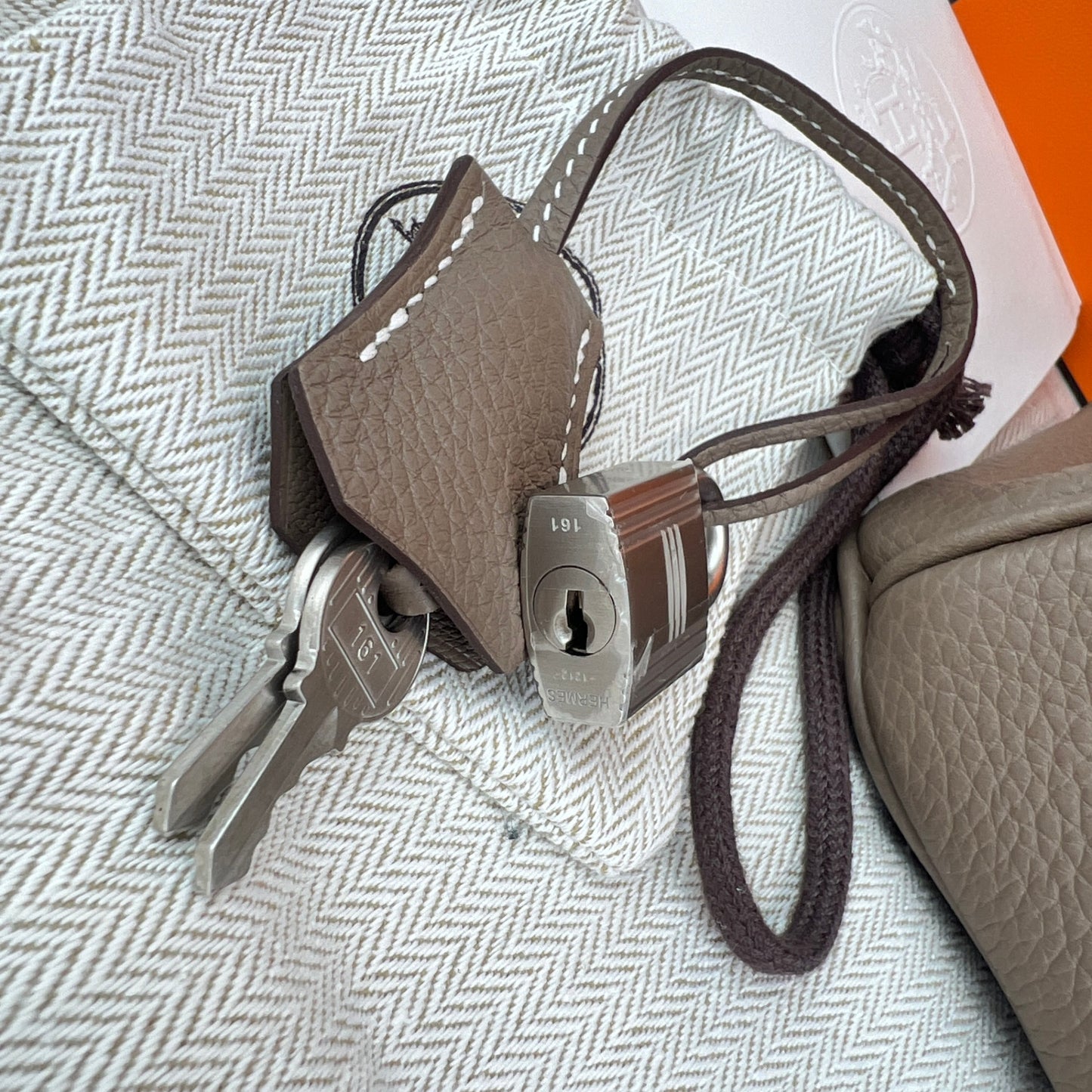 Birkin25 バーキン25 Etoupe エトープ Togo トゴ PHW シルバー金具 Stamp-K K刻印