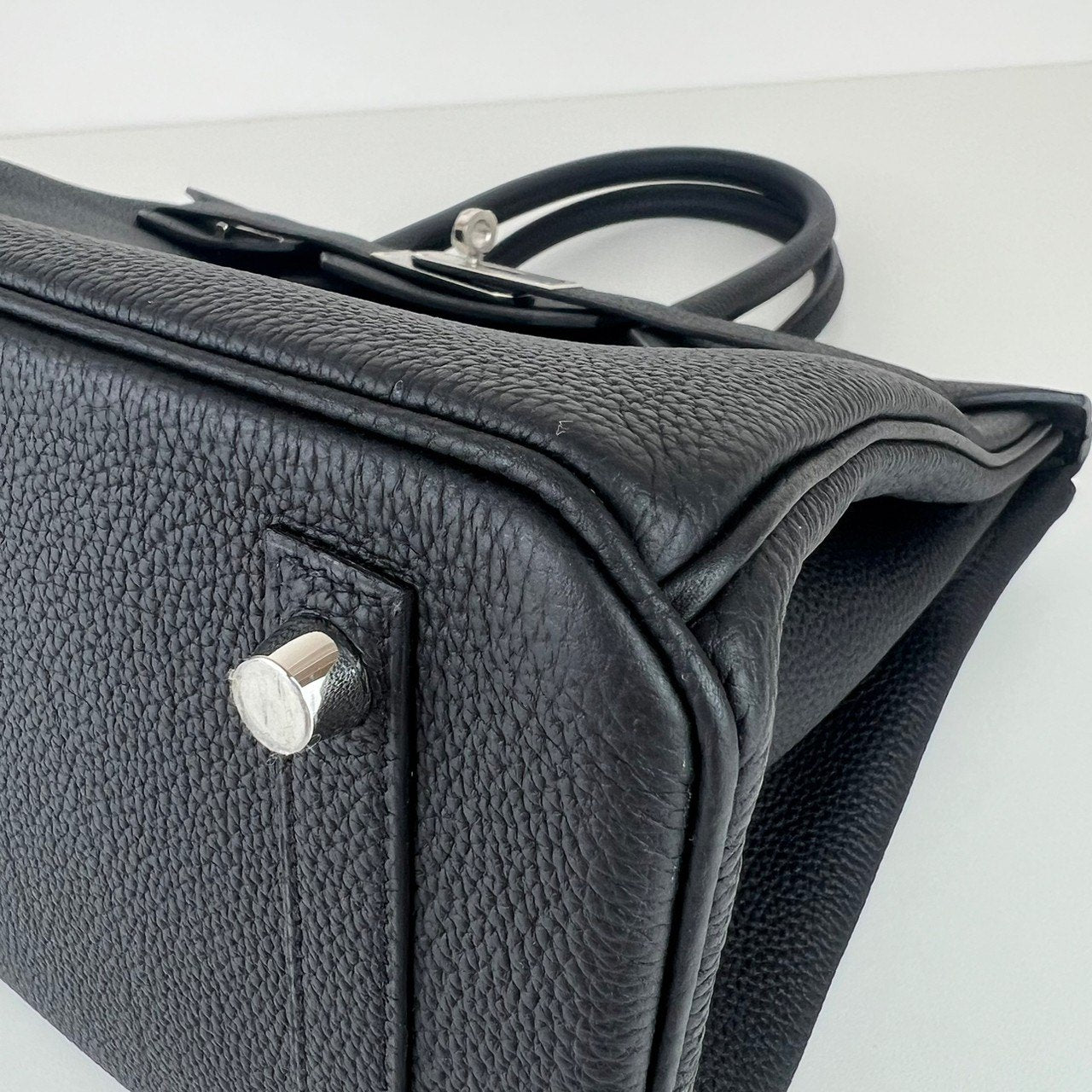 Birkin30 バーキン30 Black ブラック Togo トゴ PHW シルバー金具 Stamp-B B刻印
