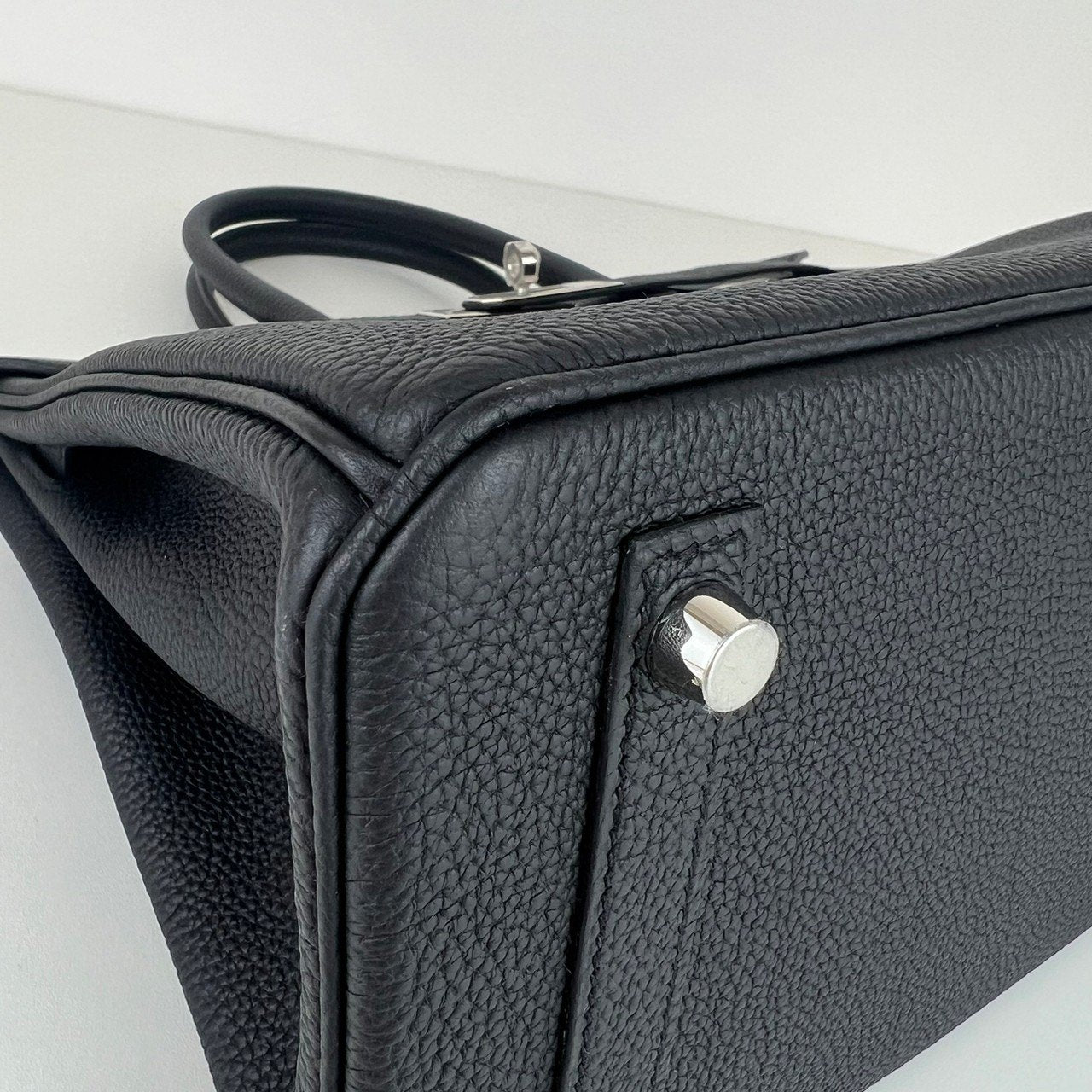 Birkin30 バーキン30 Black ブラック Togo トゴ PHW シルバー金具 Stamp-B B刻印