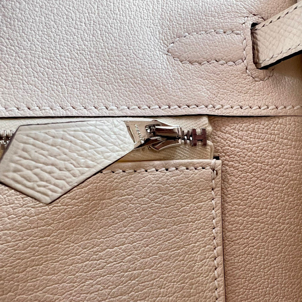 Birkin25 sellier バーキン25 セリエ Stamp-B B刻印 Epsom エプソン Nata ナタ PHW シルバー金具