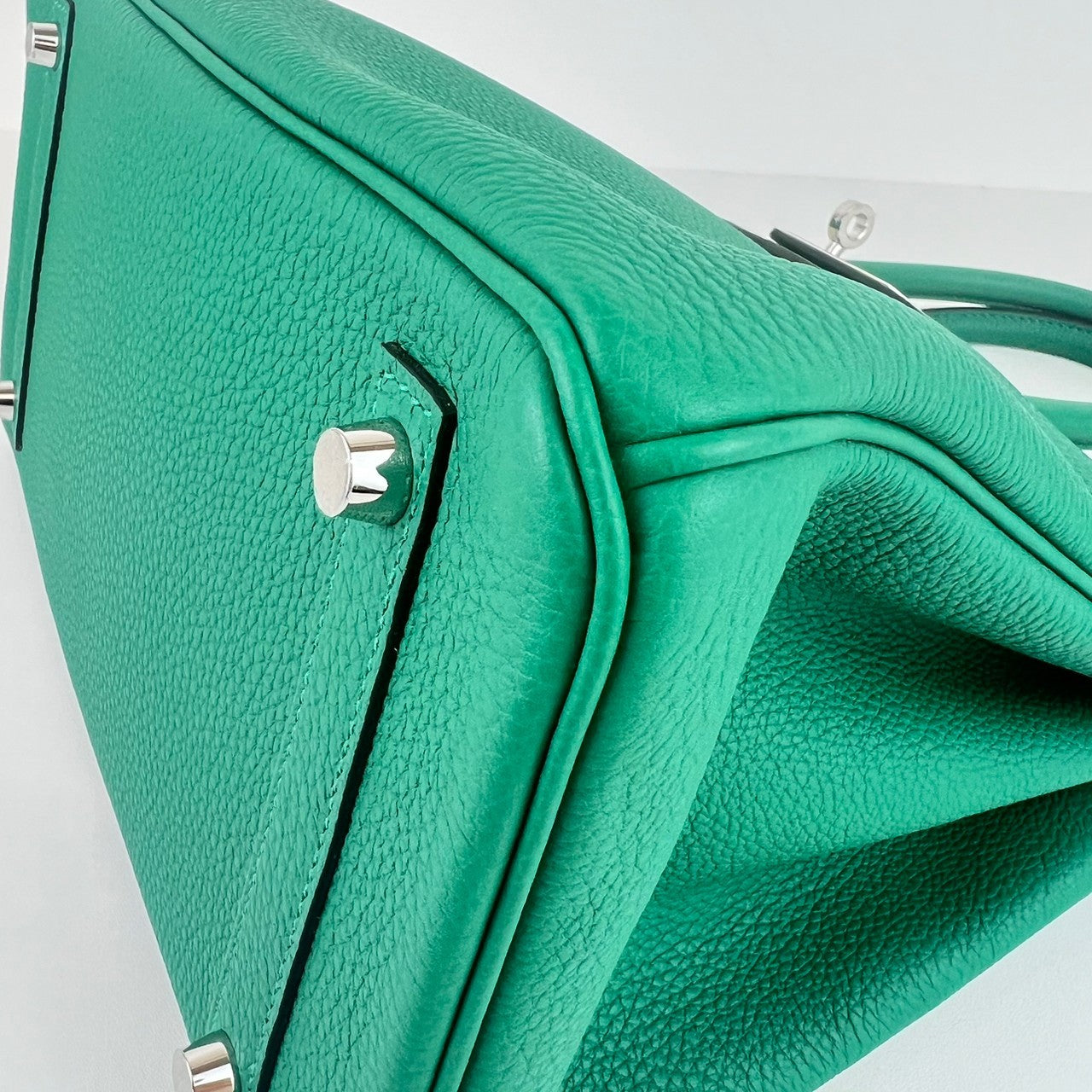 Birkin25 バーキン25 Vert vertigo ヴェールヴェルティゴ Togo トゴ PHW シルバー金具 Stamp-W W刻印
