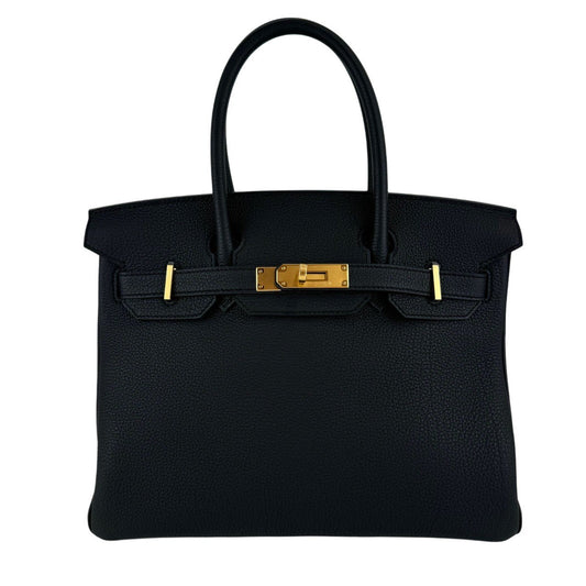 Birkin30 バーキン30 Black ブラック Togo トゴ GHW ゴールド金具 Stamp-W W刻印