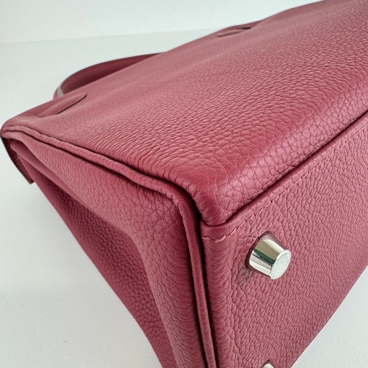 Kelly25 ケリー28 Ruby ルビー PHW シルバー金具 Stamp-B B刻印 Togo トゴ