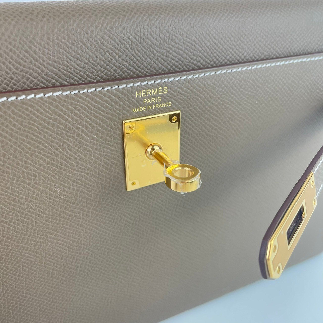 Kelly Elan ケリーエラン Etoupe エトープ Epsom エプソン GHW ゴールド金具 Stamp-W W刻印
