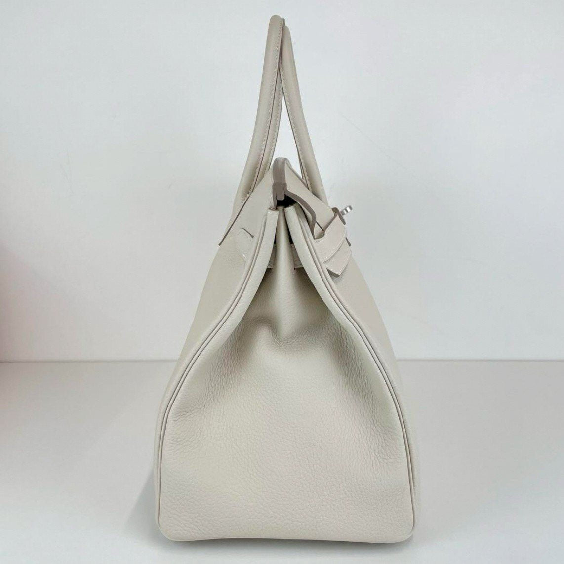 Birkin35 バーキン35 Stamp-K K刻印 Togo トゴ Craie クレ PHW シルバー金具