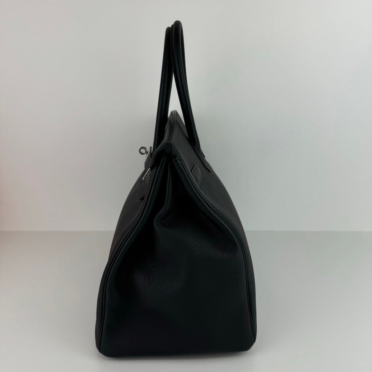 Birkin35 バーキン35 Black ブラック Togo トゴ PHW シルバー金具 Stamp-W W刻印