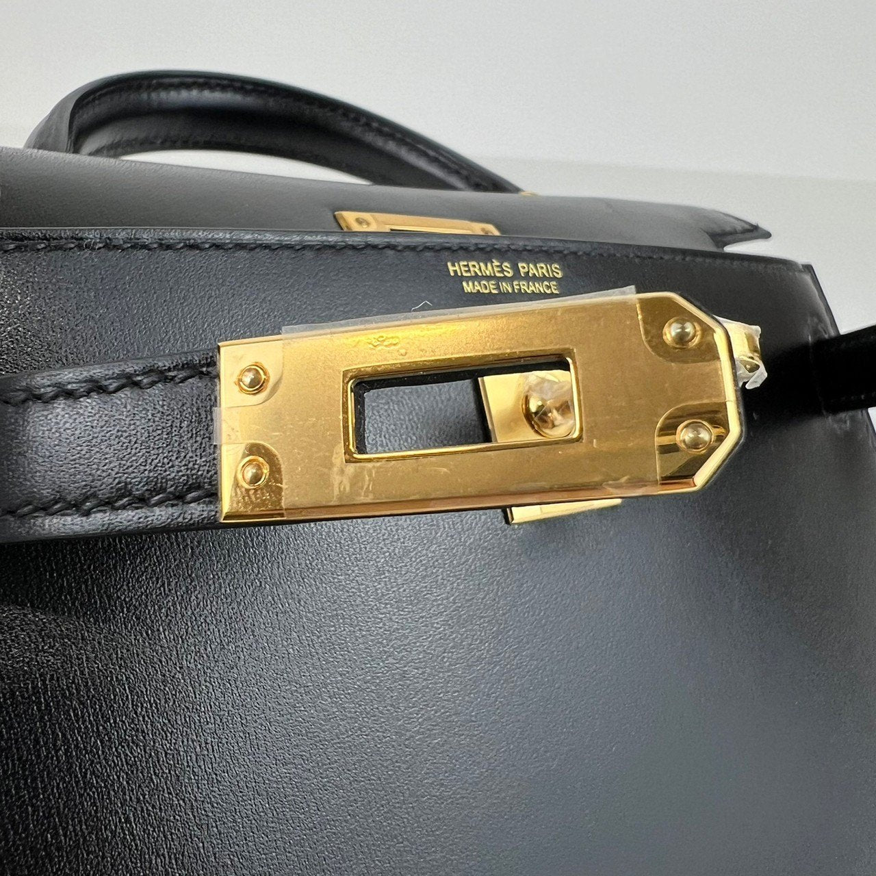 Mini kelly ミニケリー Black ブラック GHW ゴールド金具 Box calf ボックスカーフ Stamp-W W刻印 ショルダーバッグ レディースバッグ