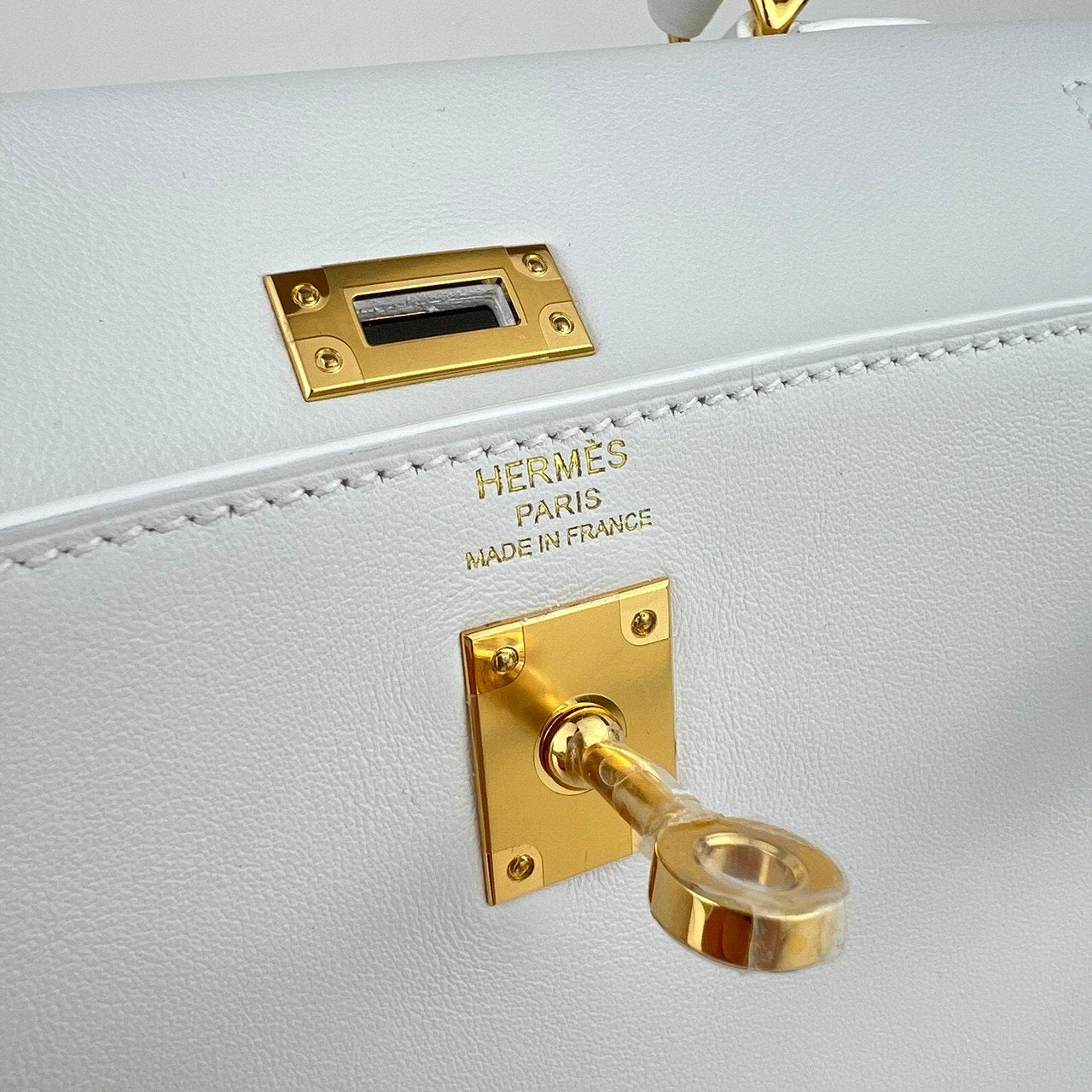 Kelly25 ケリー25 New white ニューホワイト GHW ゴールド金具 Swift スイフト Stamp-W W刻印