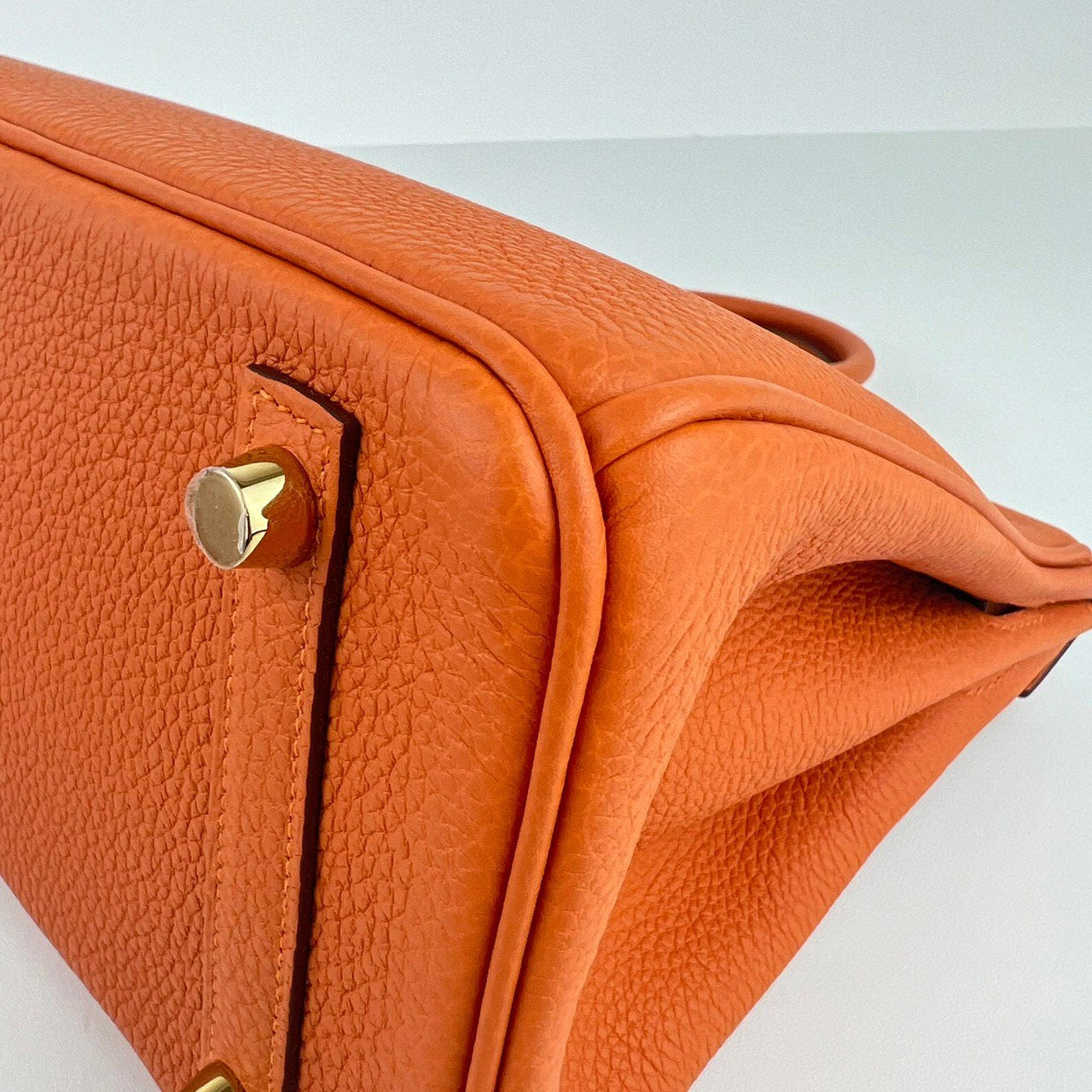 Birkin25 バーキン25 Orange オレンジ Togo トゴ GHW ゴールド金具 Stamp-W W刻印