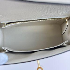 Kelly25 PO ケリー25 Gris asphalte/Craie グリスアスファルト/クレ Epsom エプソン GHW ゴールド金具 U刻