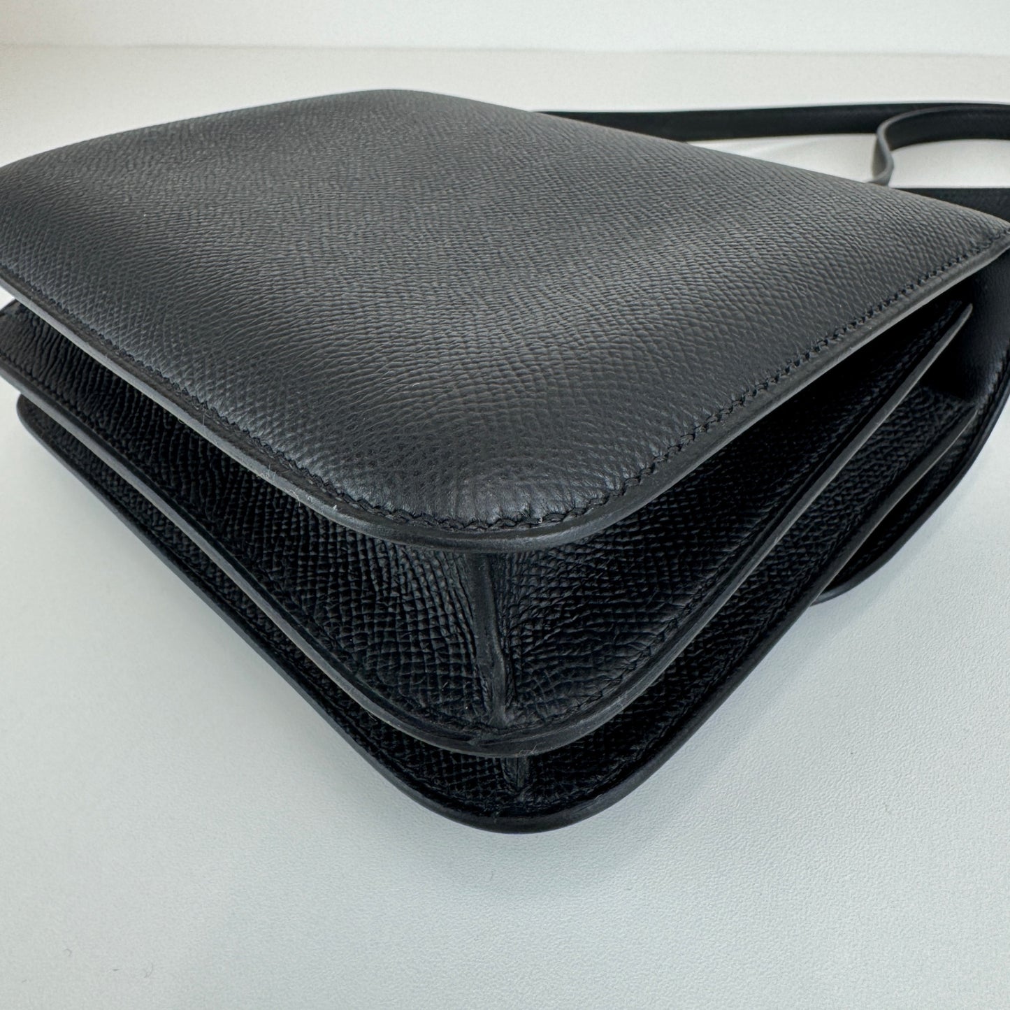 Hermès エルメス Constance mini コンスタンスミニ Stamp-K K刻印 Epsom エプソン Black ブラック GHW ゴールド金具