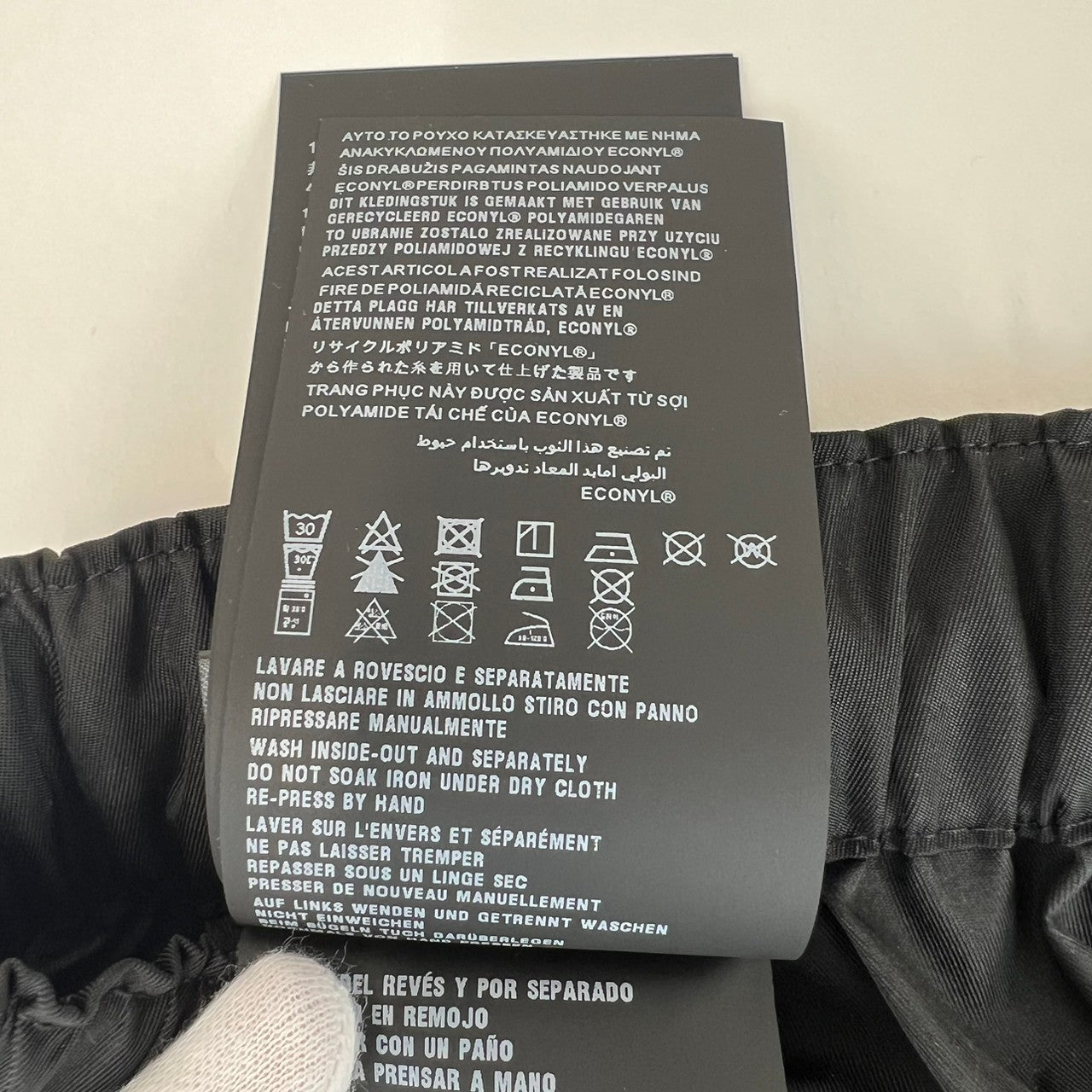 Re-Nylon ショートパンツ ブラック レディース サイズ38