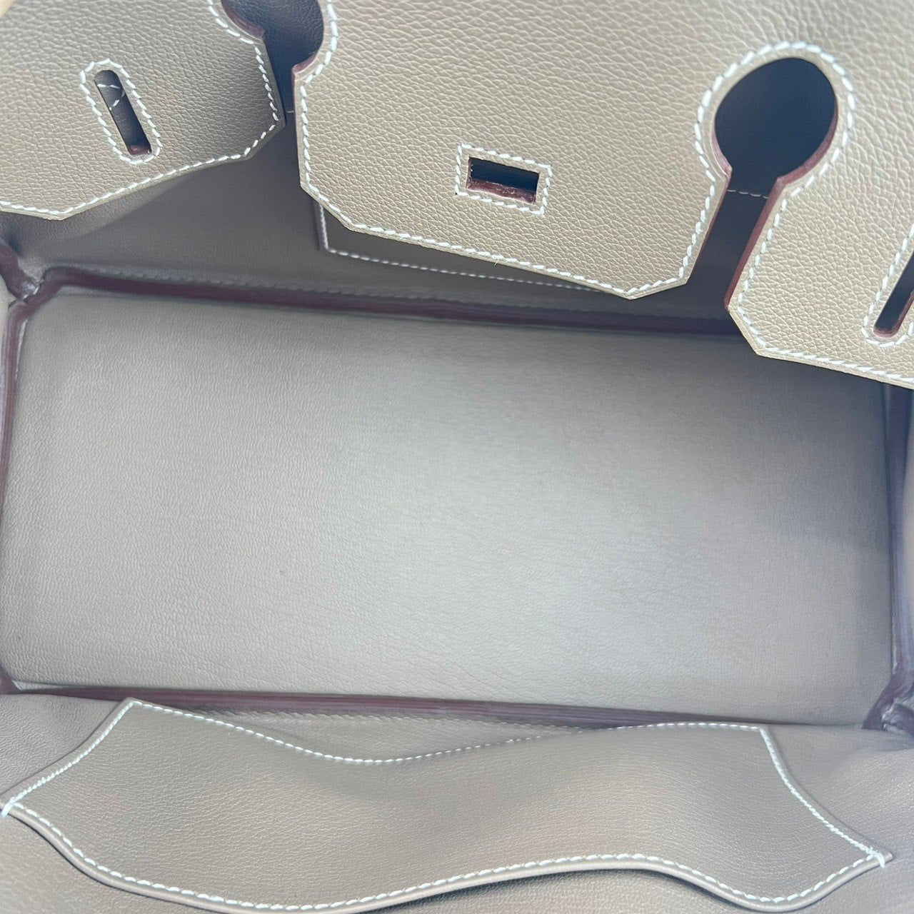 Shoulder birkin 29 ショルダーバーキン29 Etoupe エトープ PHW シルバー金具 Togo トゴ Stamp-W W刻印