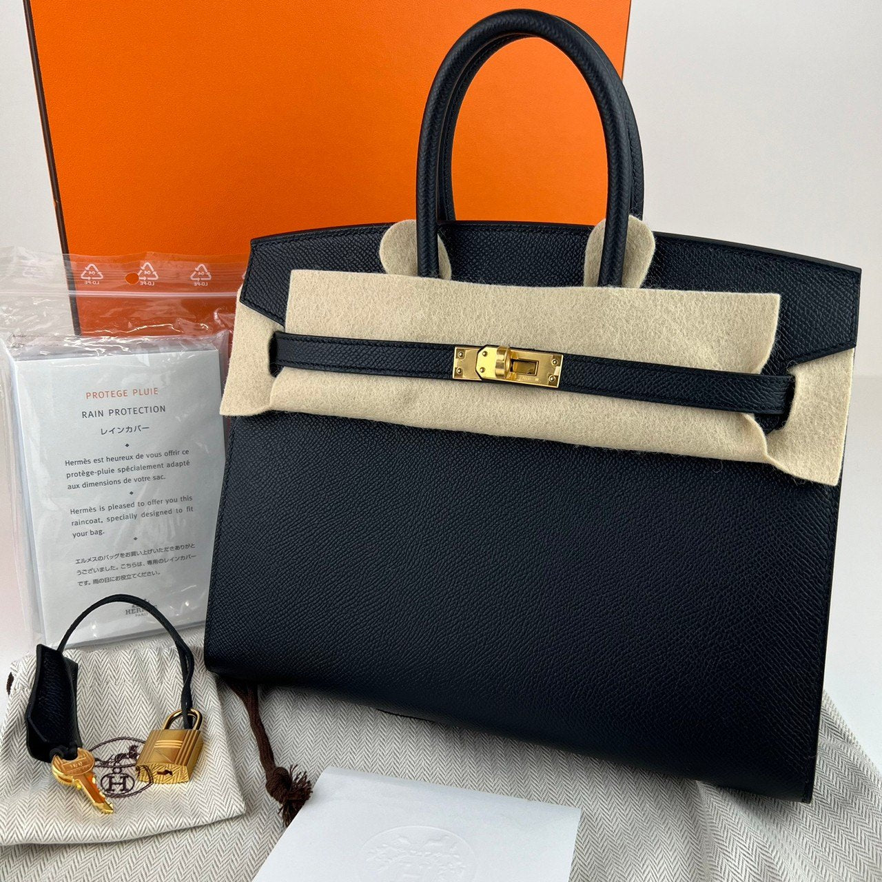 Mini kelly ミニケリー Black ブラック GHW ゴールド金具 W刻印 Epsom エプソン