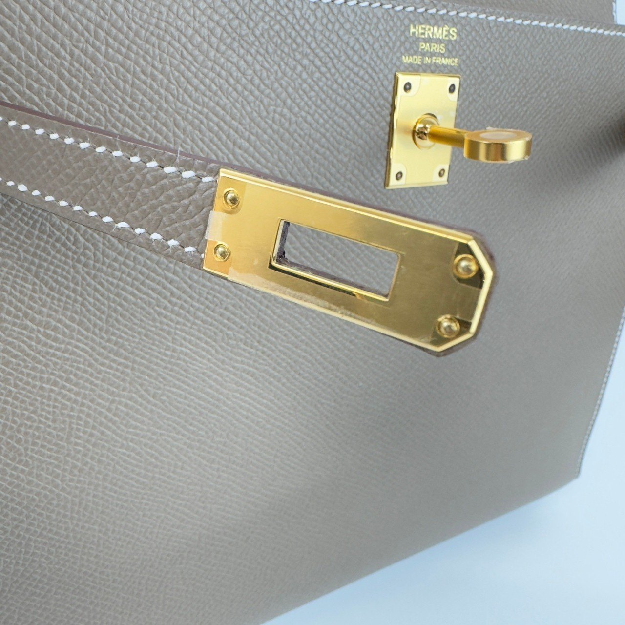 Kelly25 ケリー25 Etoupe エトープ GHW ゴールド金具 Epsom エプソン Stamp-W W刻印