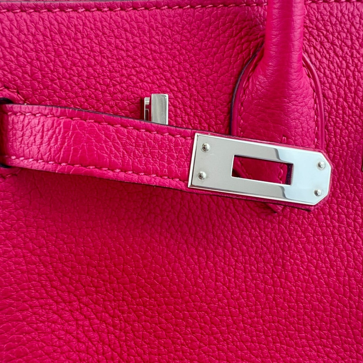 Hermès エルメス Birkin25 バーキン25 Stamp-U U刻印 Togo トゴ Rose mexico ローズメキシコ PHW シルバー金具