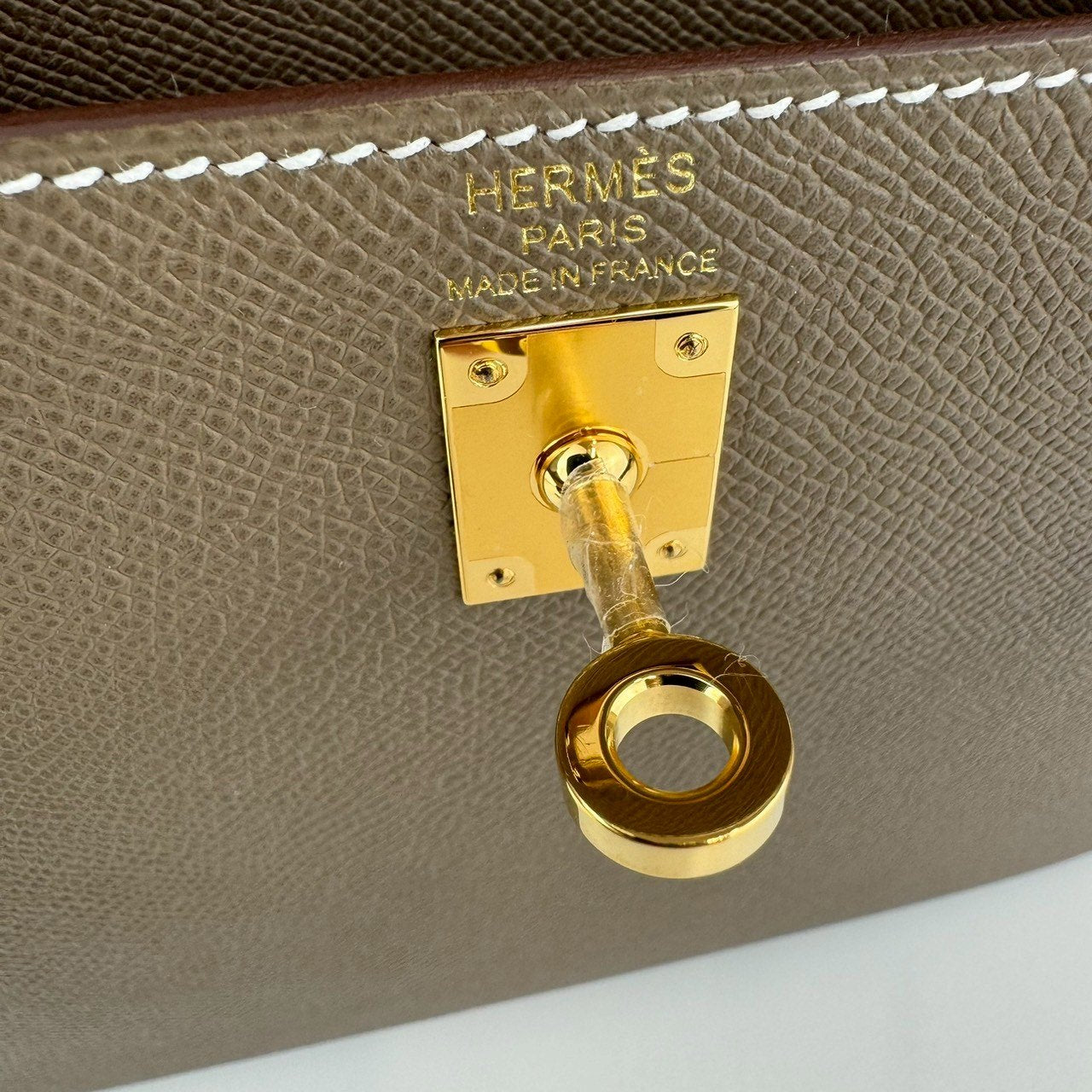 Kelly25 ケリー25 Etoupe エトープ GHW ゴールド金具 Epsom エプソン Stamp-W W刻印