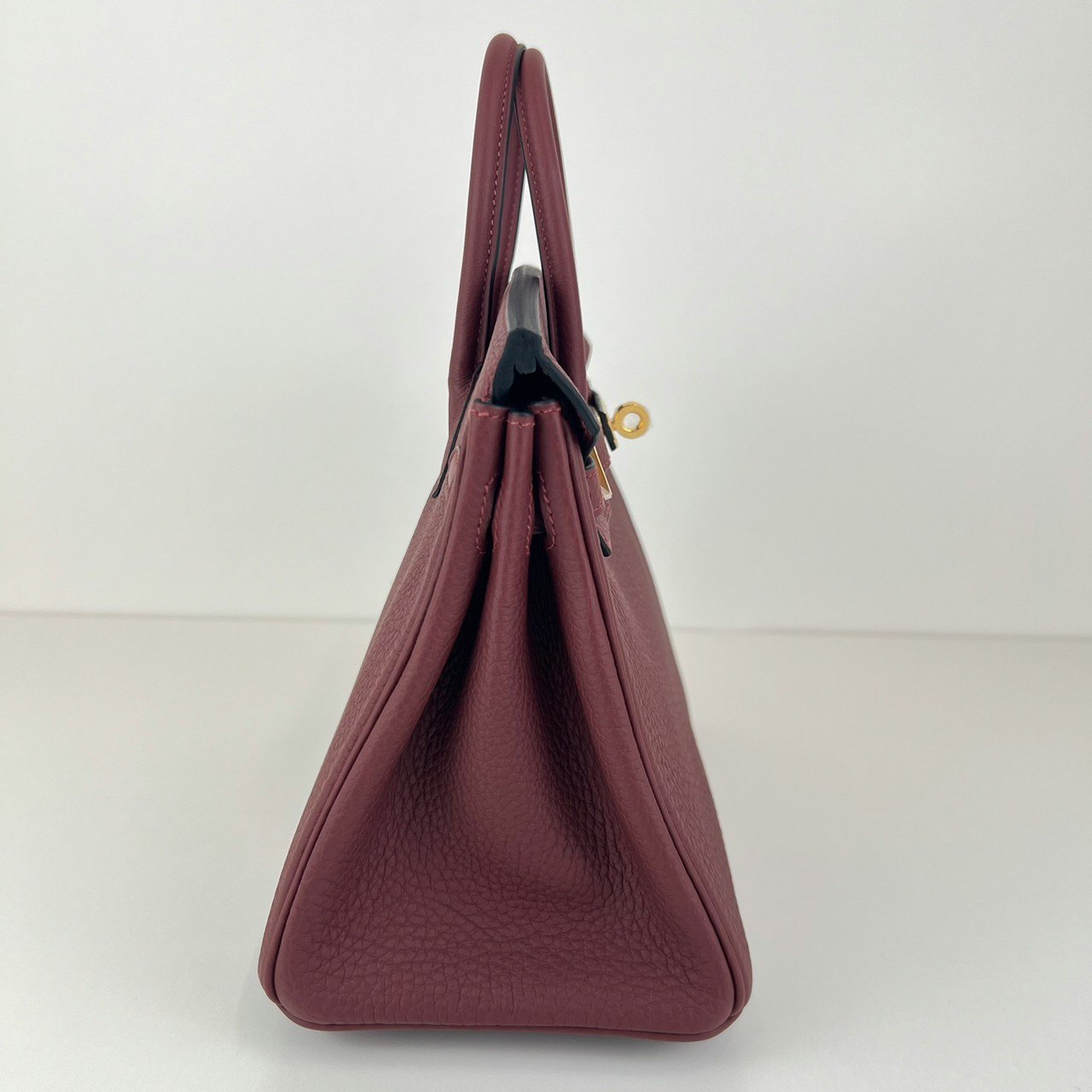 Birkin25 バーキン25 Rouge H ルージュアッシュ GHW ゴールド金具 W刻 Togo トゴ