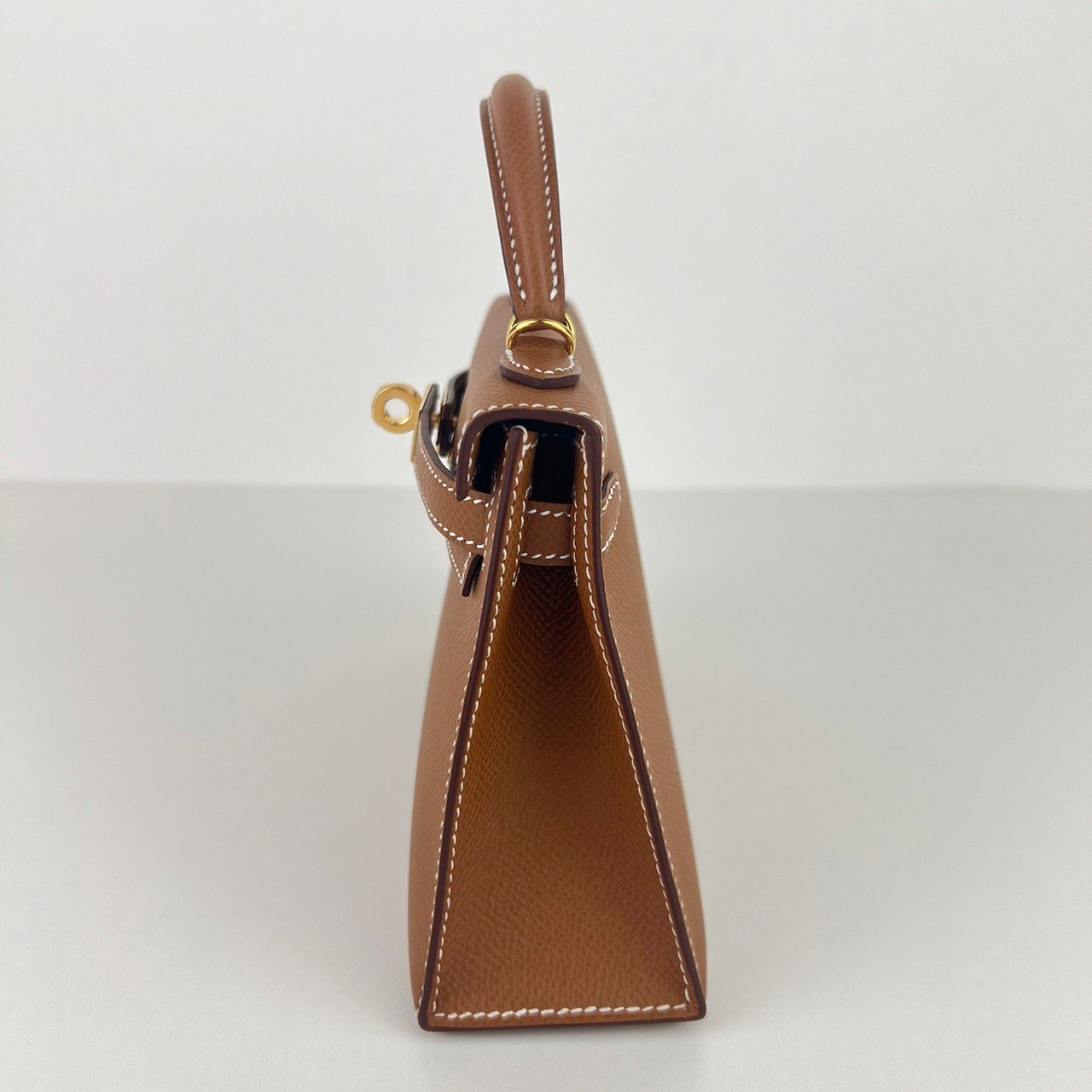 Mini kelly ミニケリー Gold ゴールド Epsom エプソン GHW ゴールド金具 Stamp-W W刻印