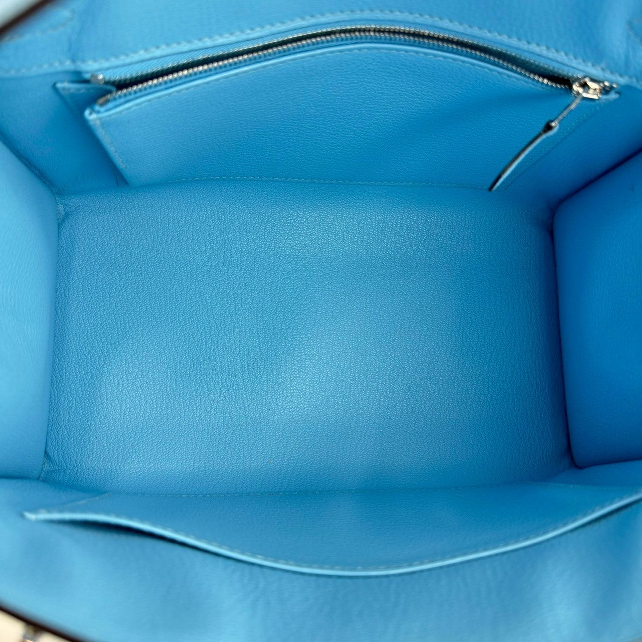 Birkin25 sellier バーキン25 セリエ Celeste セレステ U刻 PHW シルバー金具 Epsom エプソン