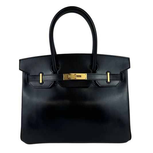 Birkin30 バーキン30 Black ブラック Box calf ボックスカーフ GHW ゴールド金具 Stamp-D D刻印