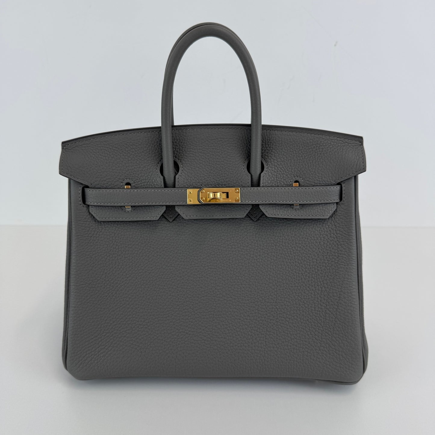 Birkin25 バーキン25 Gris meyer グリメイヤー Togo トゴ GHW ゴールド金具 Stamp-B B刻印