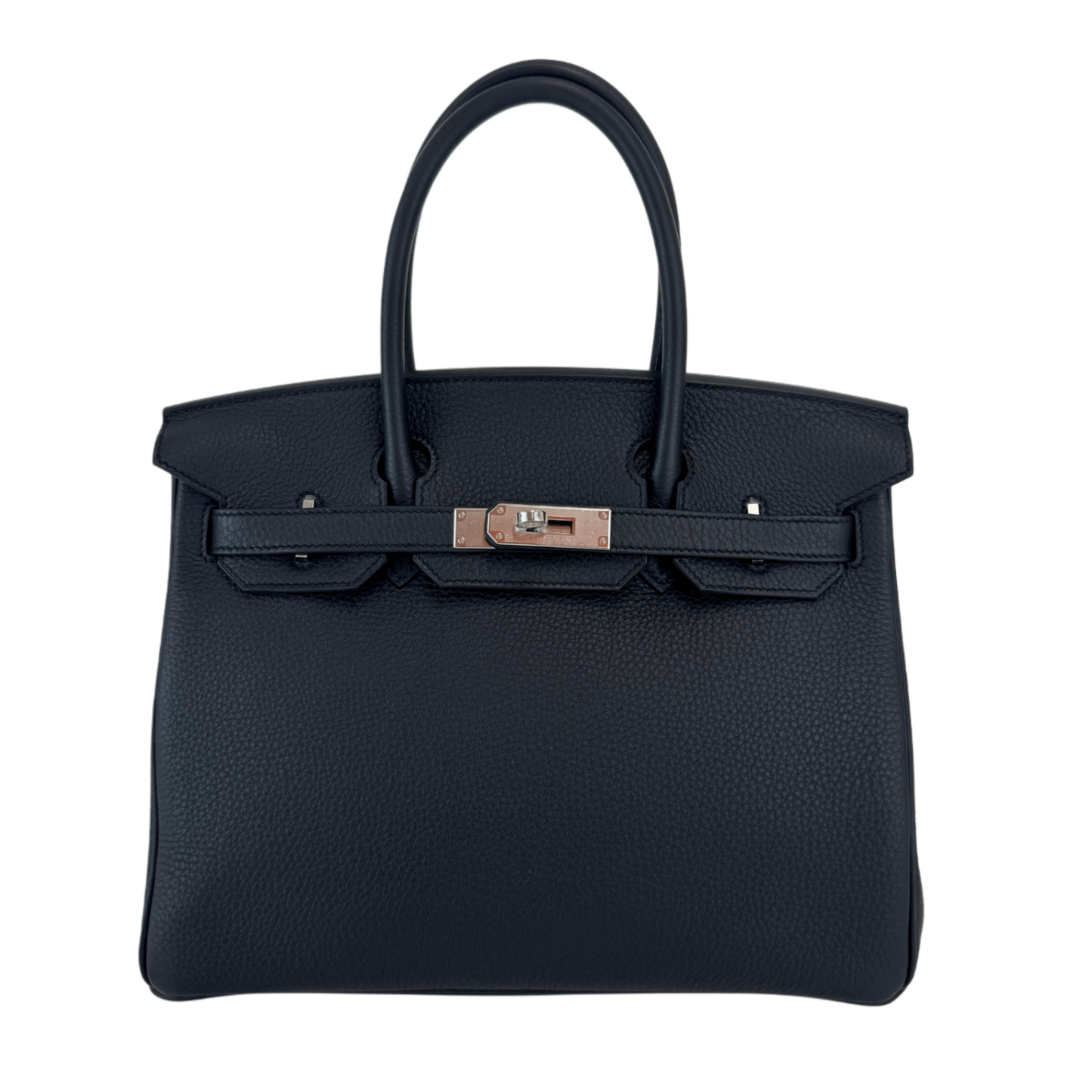 Birkin30 バーキン30 Stamp-K K刻印 Togo トゴ Black ブラック PHW シルバー金具